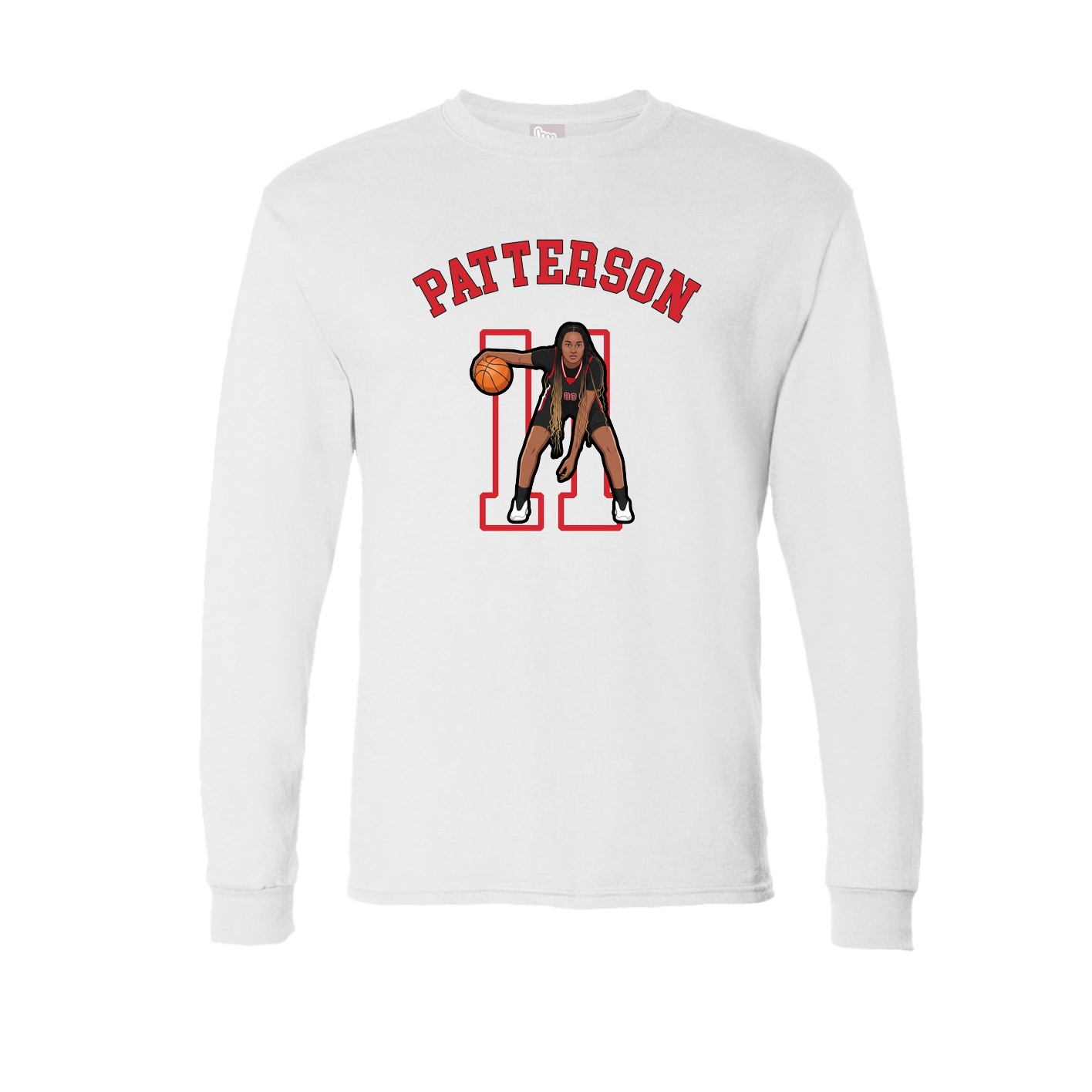 Long Sleeve Tee — Shirsey Arch in White