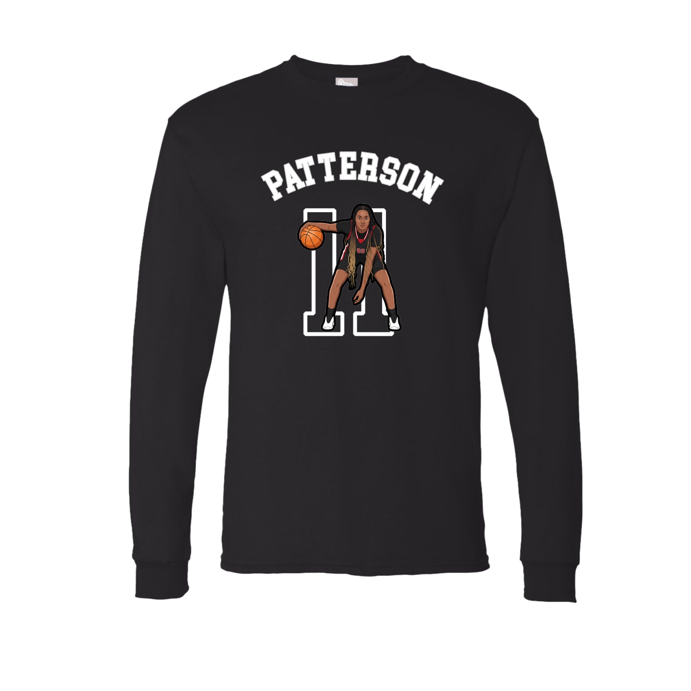 Long Sleeve Tee — Shirsey Arch in Black