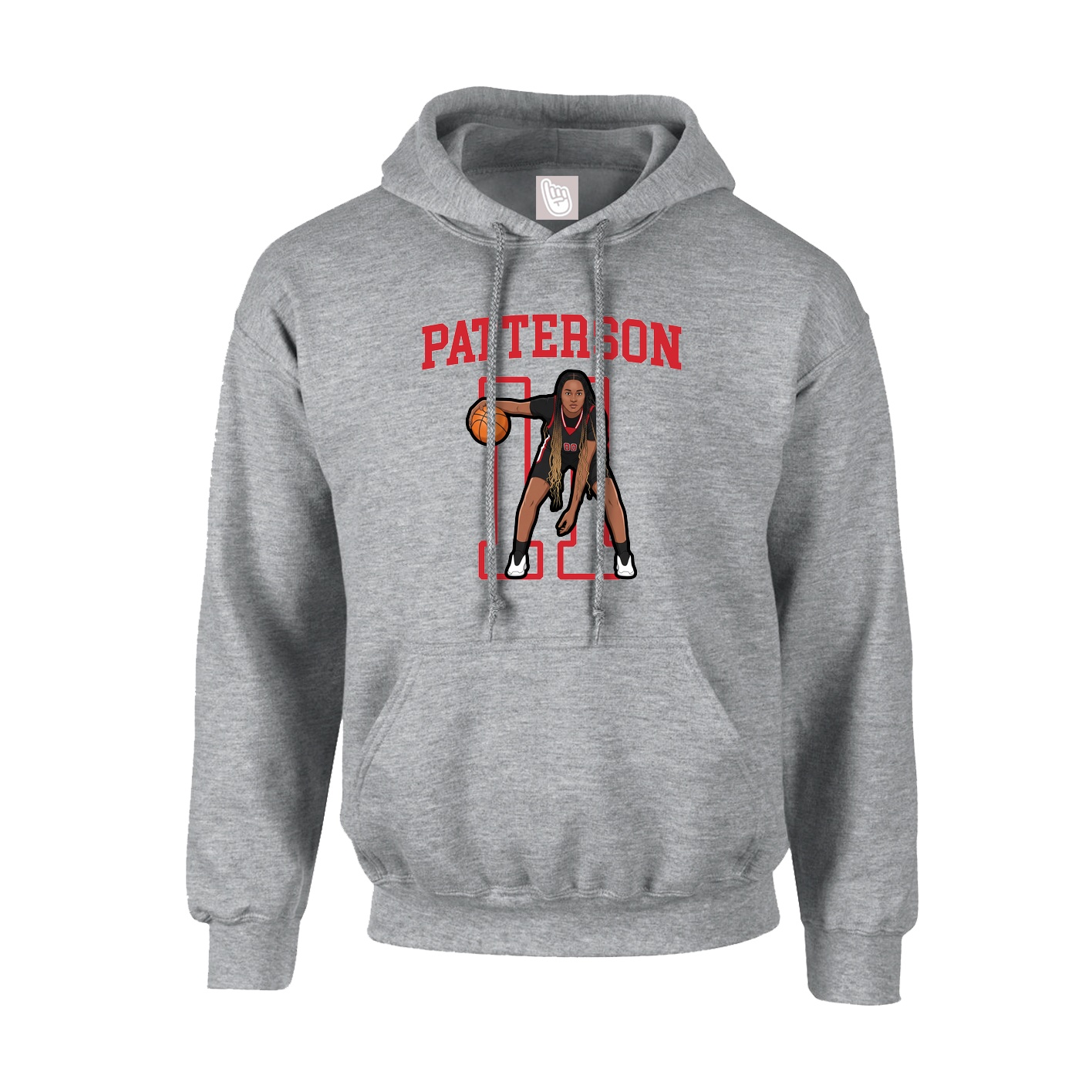 Hoodie — Shirsey in Grey