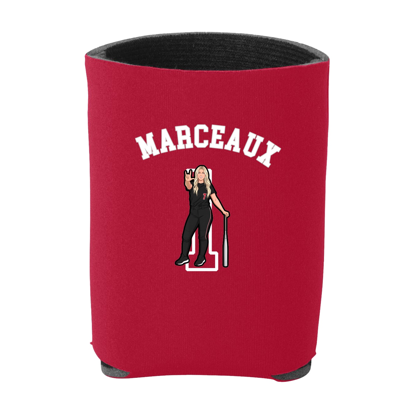 Can Holder — Shirsey Arch in Red