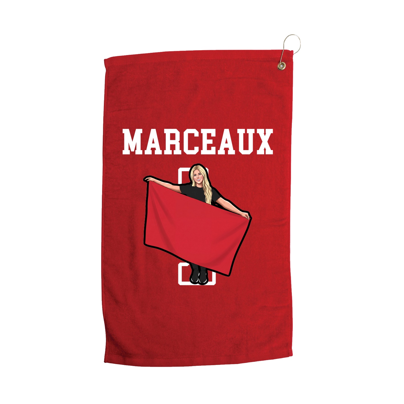 Golf Towel — Shirsey in Red