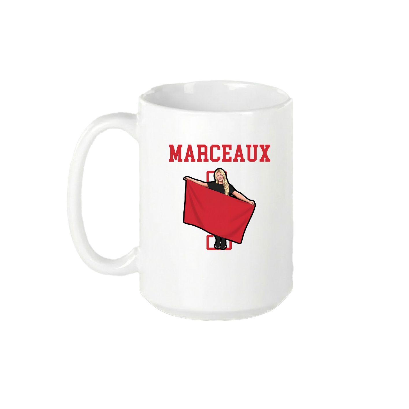 15oz Coffee Mug — Shirsey in White