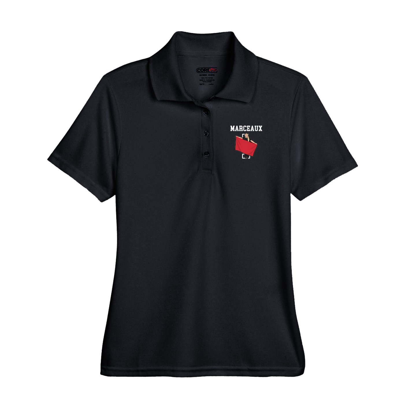 Performance Polo — Shirsey in Black