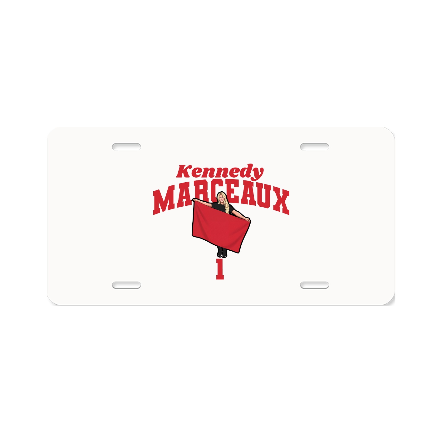 License Plate — Signature Arch in Classic