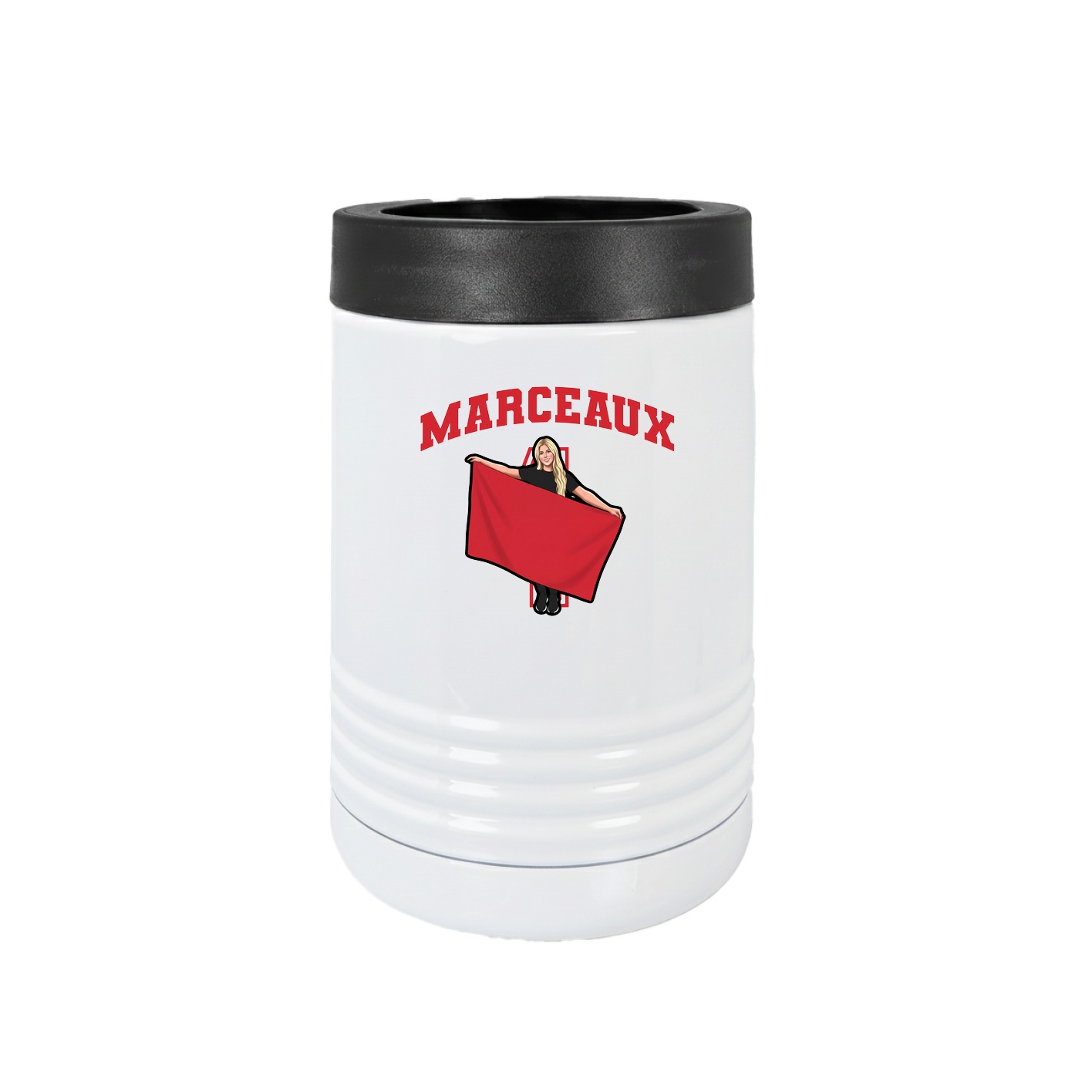 Beverage Holder — Number in White