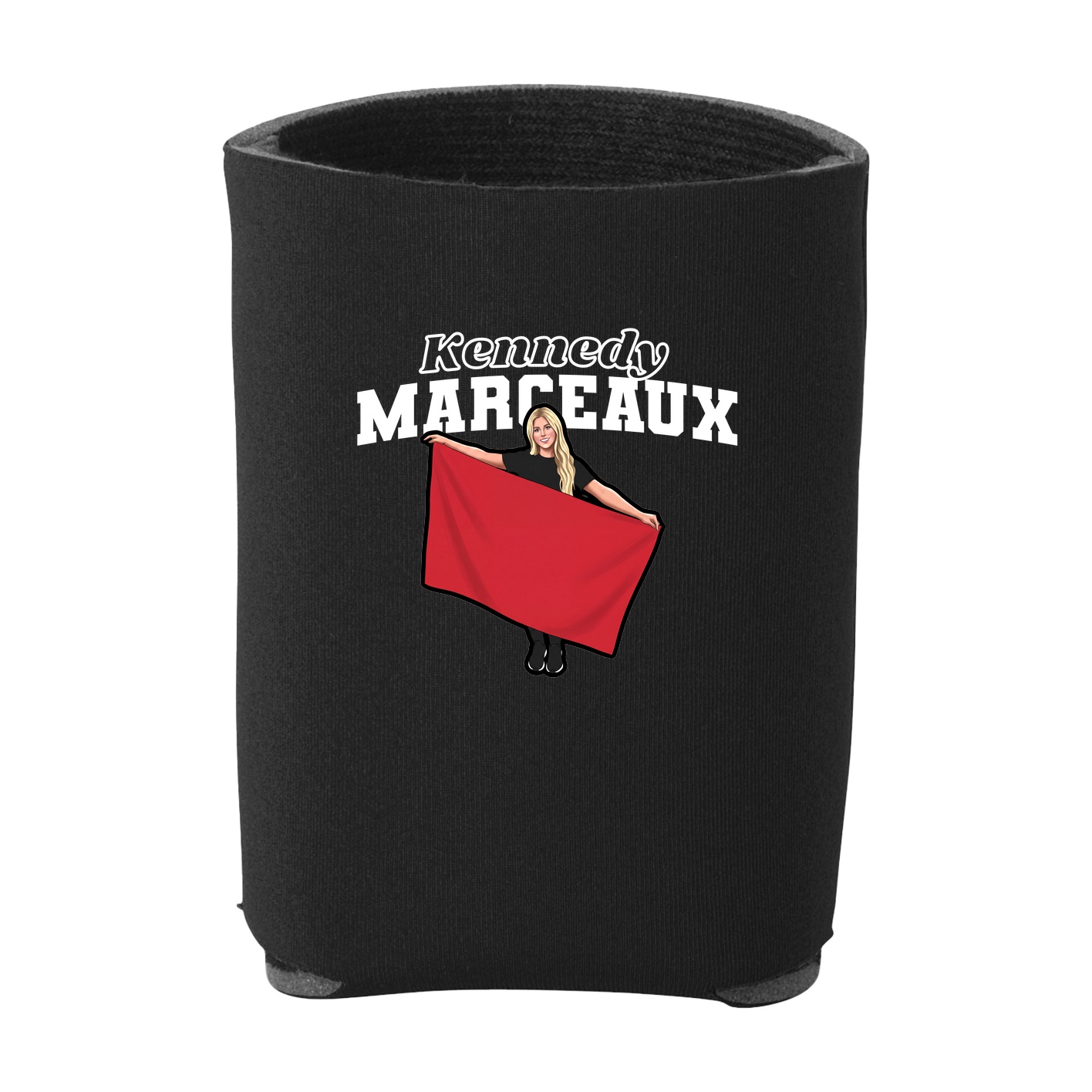 Can Holder — Name Arch in Black