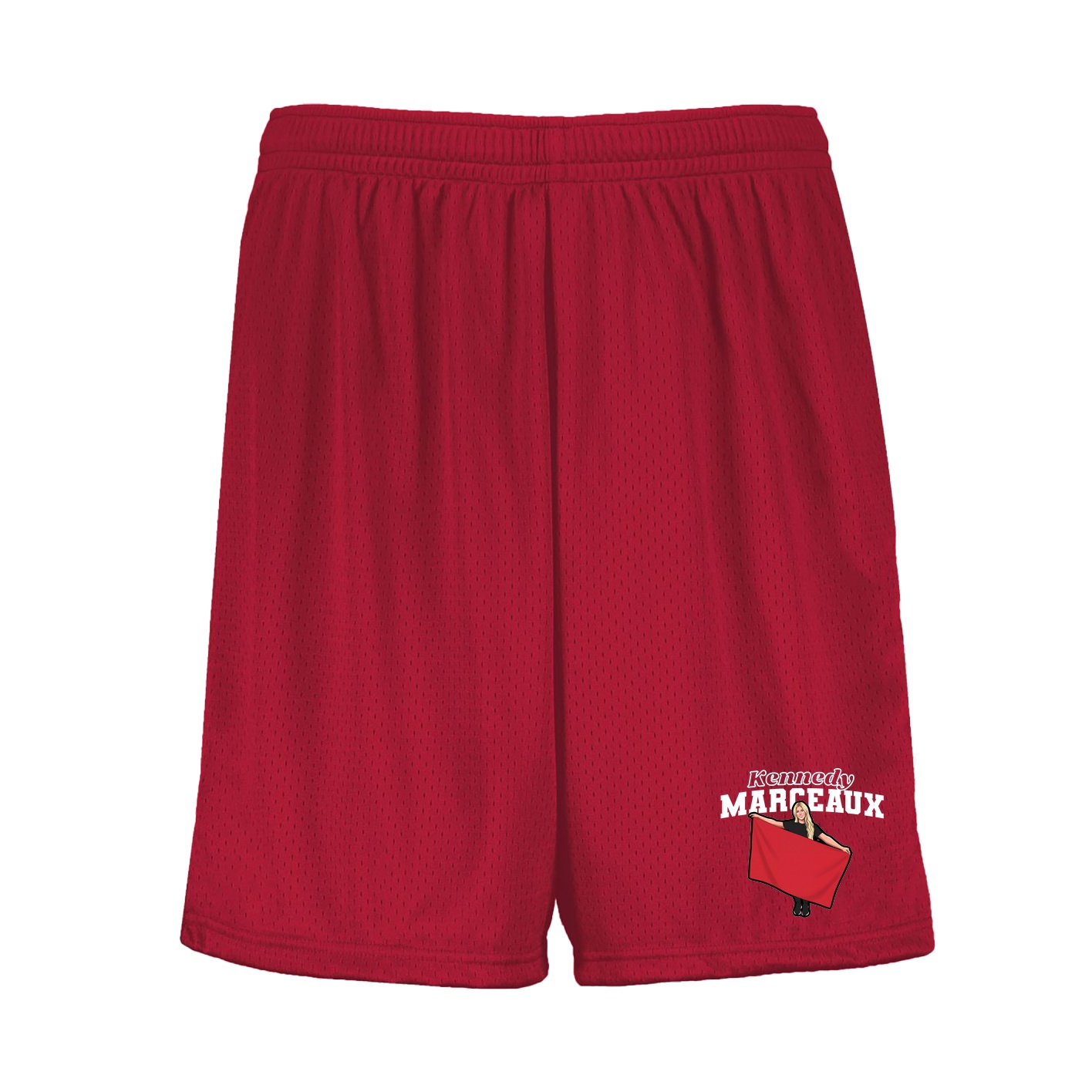 Shorts — Name Arch in Red