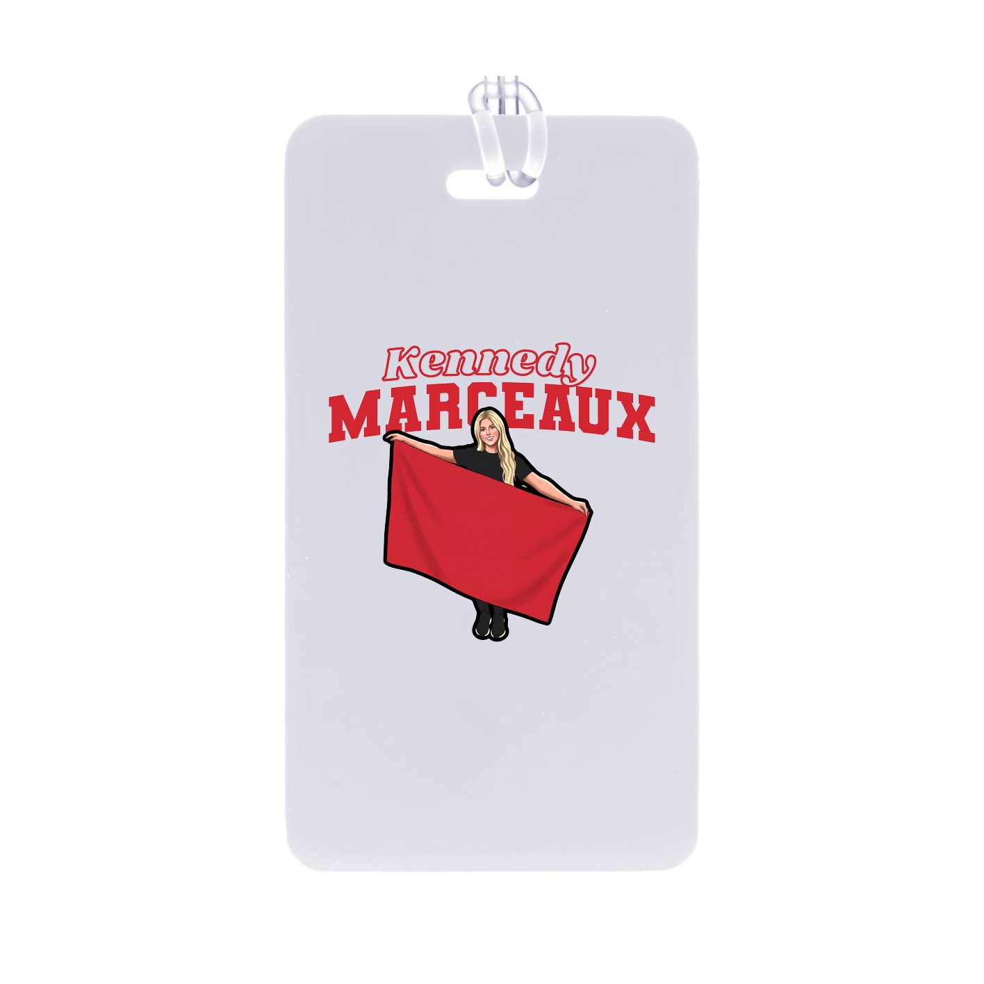 Bag Tag — Name Arch in Classic