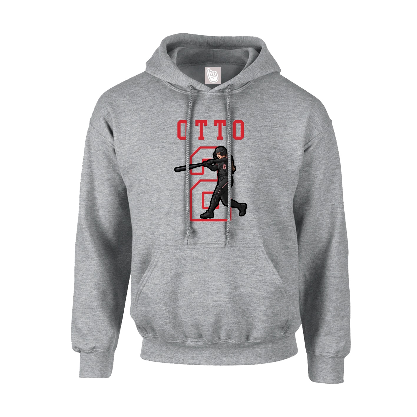 Hoodie — Shirsey in Grey