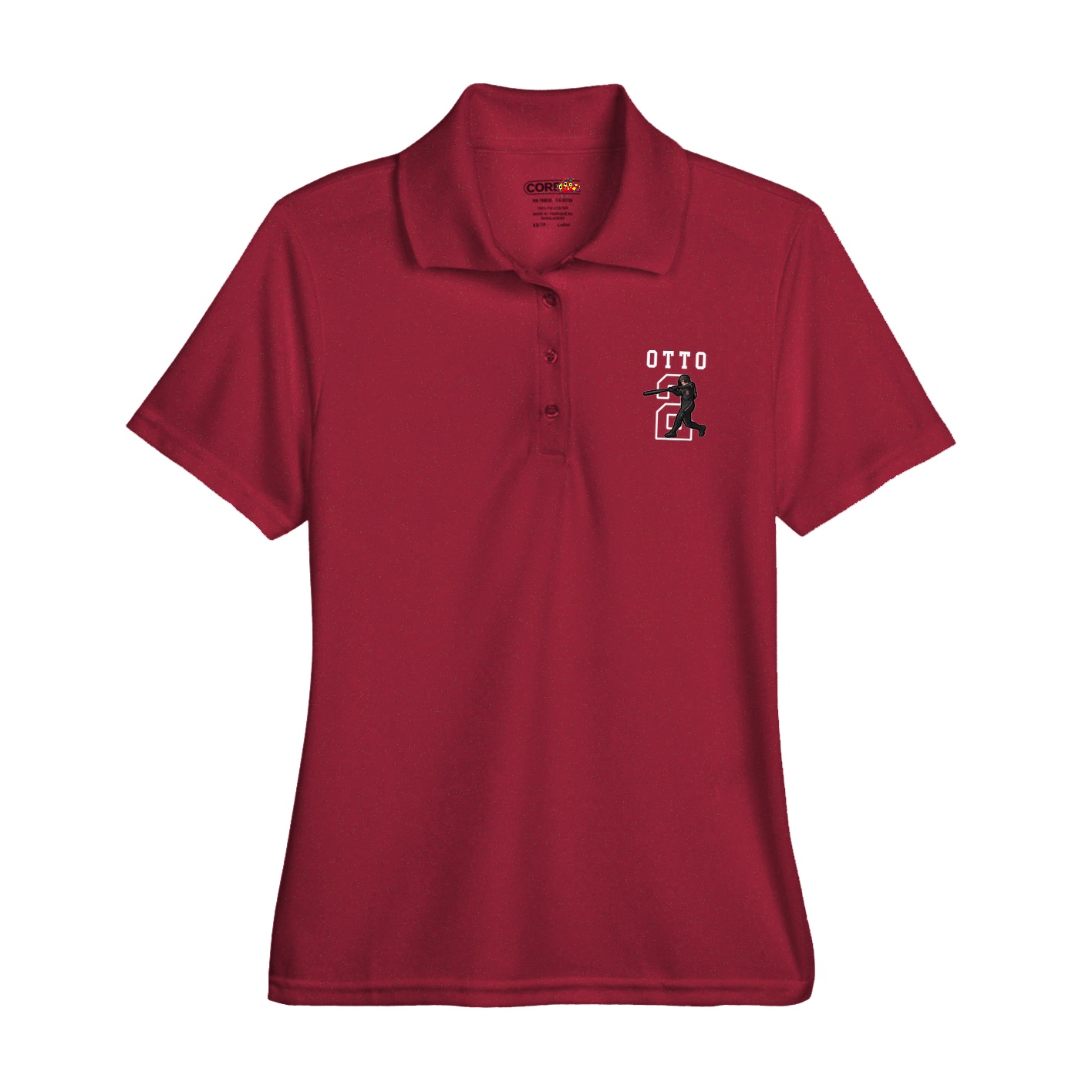 Womens Performance Polo — Shirsey in Red