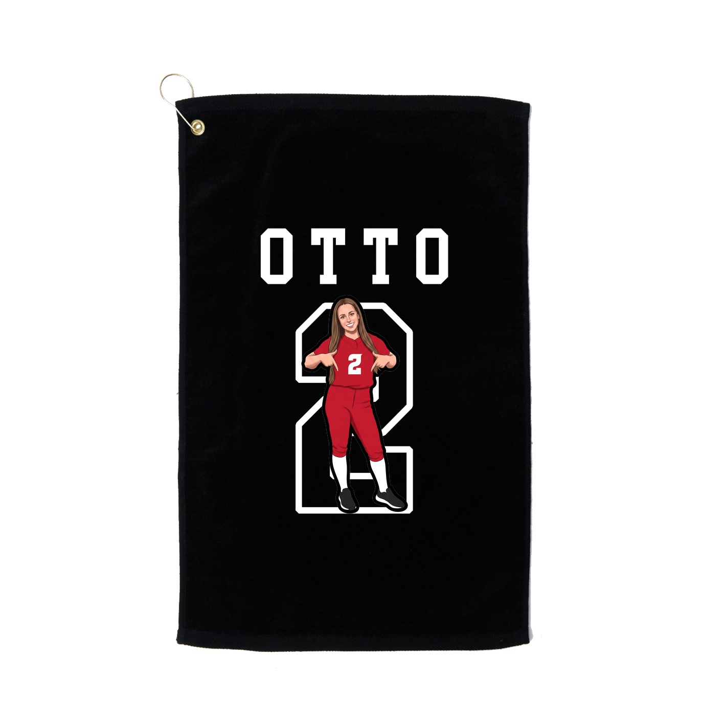Golf Towel — Shirsey in Black
