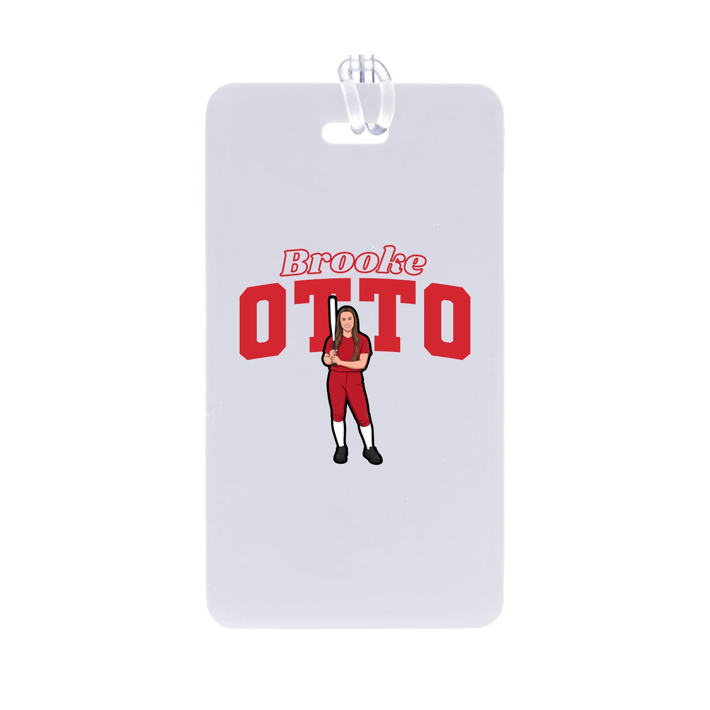 Bag Tag — Name Arch in Classic
