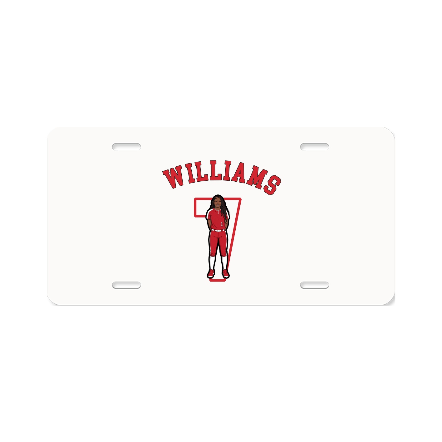 License Plate — Shirsey Arch in Classic