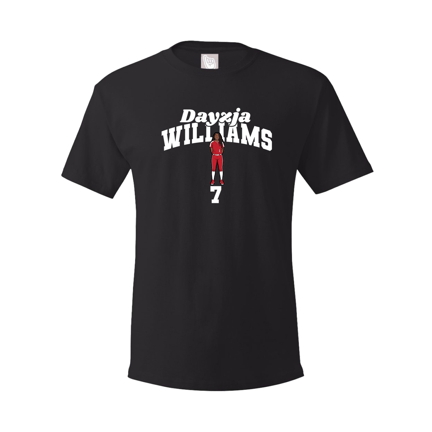 Tee — Signature Arch in Black
