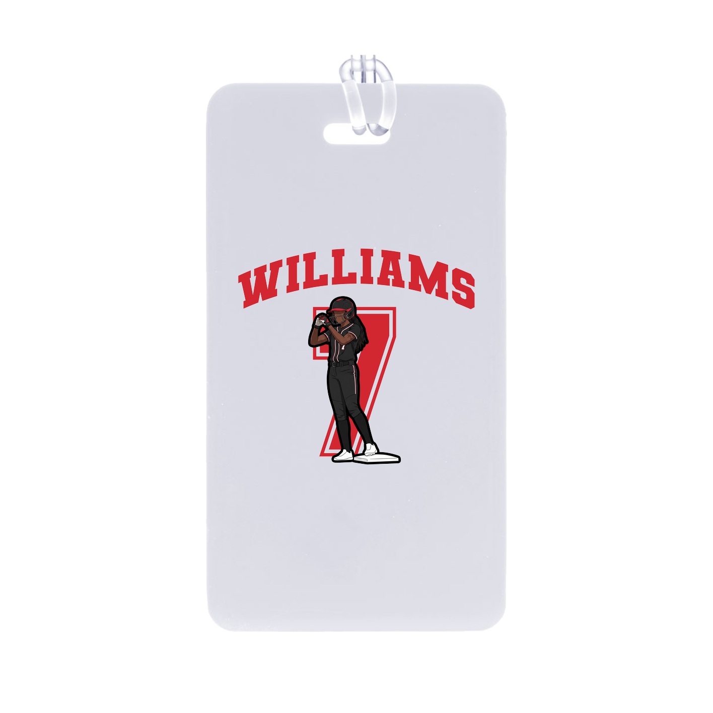 Bag Tag — Number in Classic
