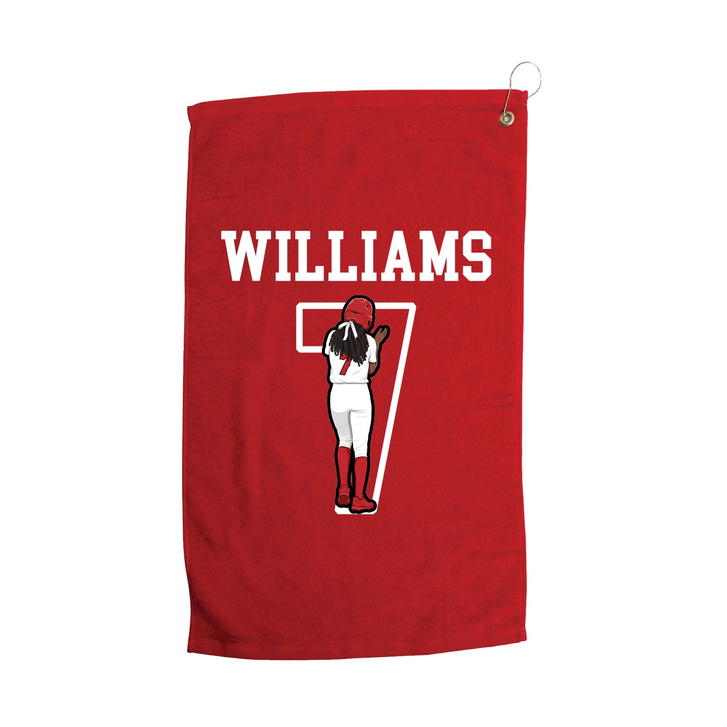 Golf Towel — Shirsey in Red