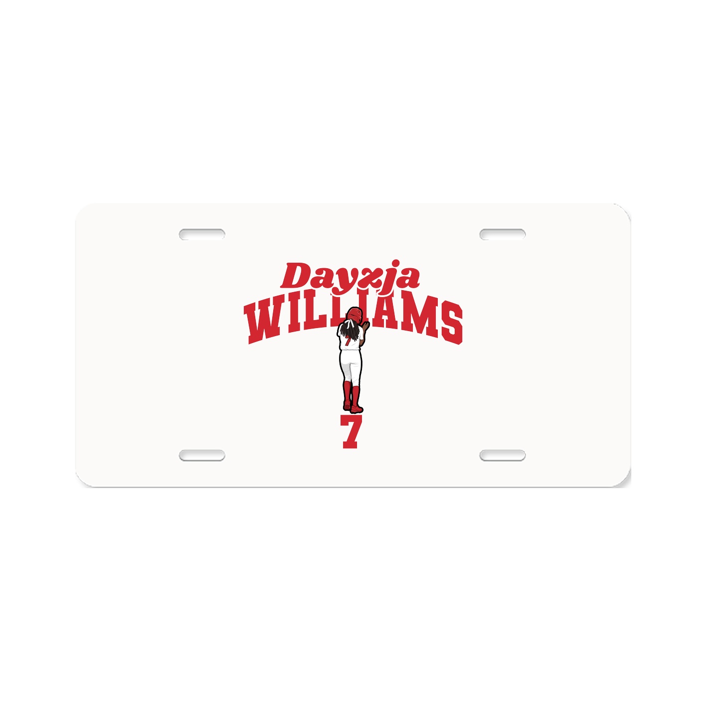 License Plate — Signature Arch in Classic