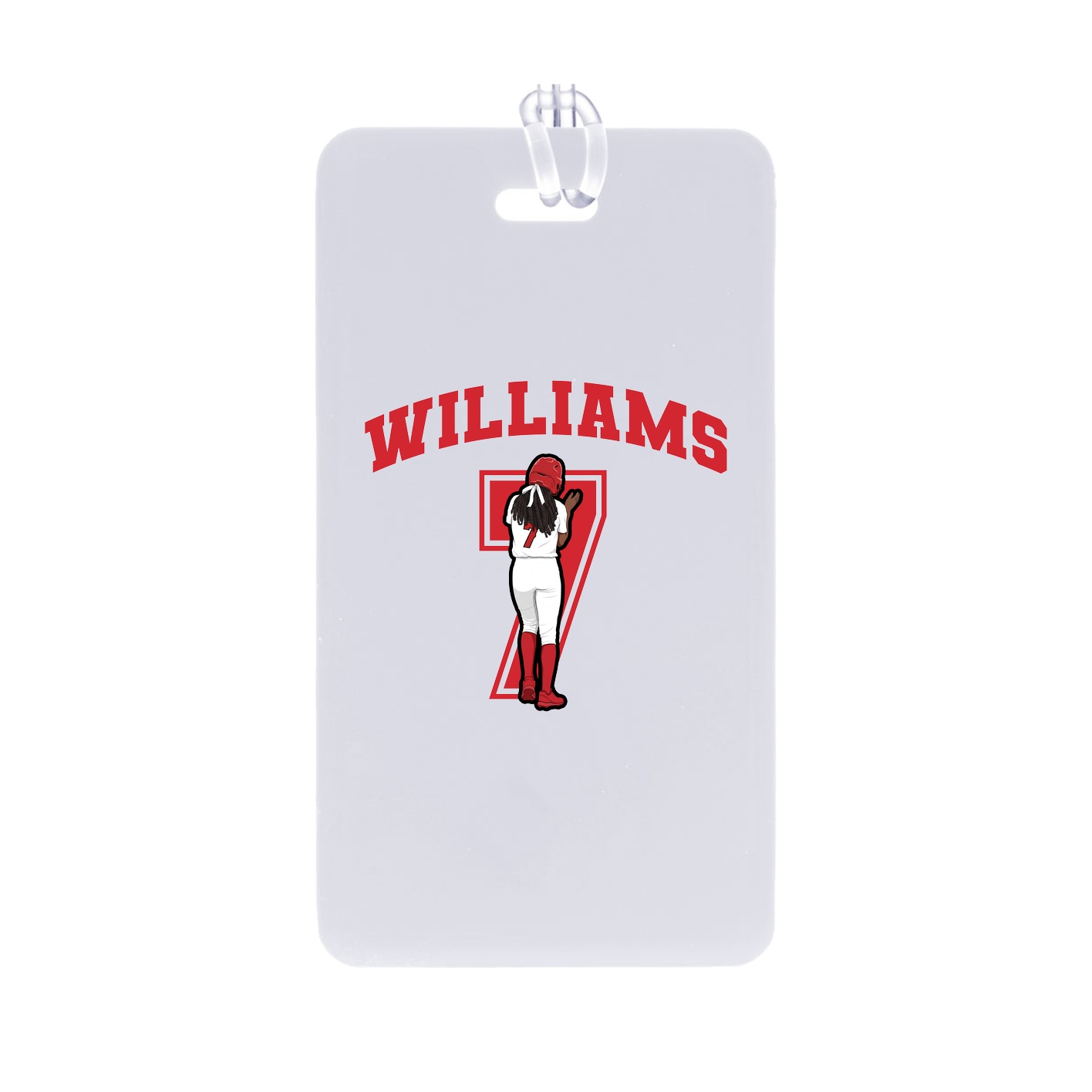 Bag Tag — Number in Classic