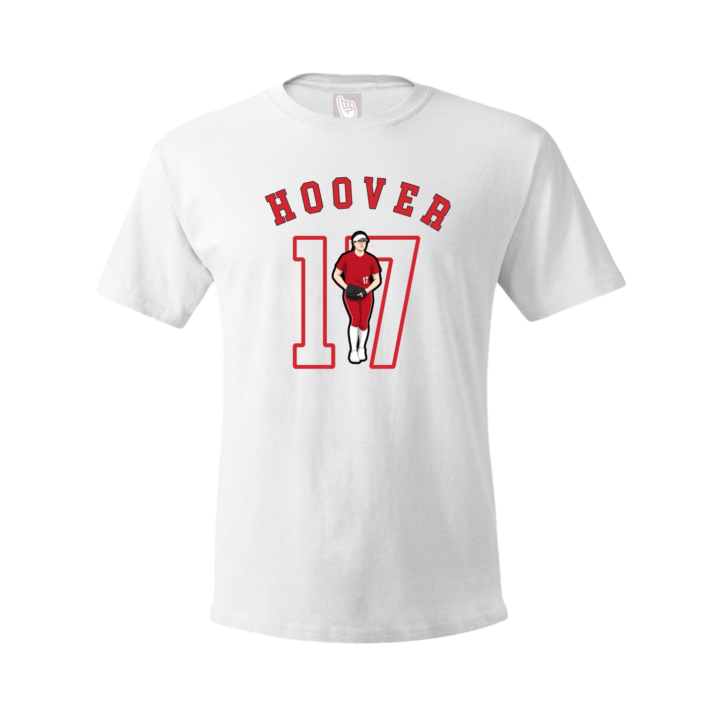 Tee — Shirsey Arch in White