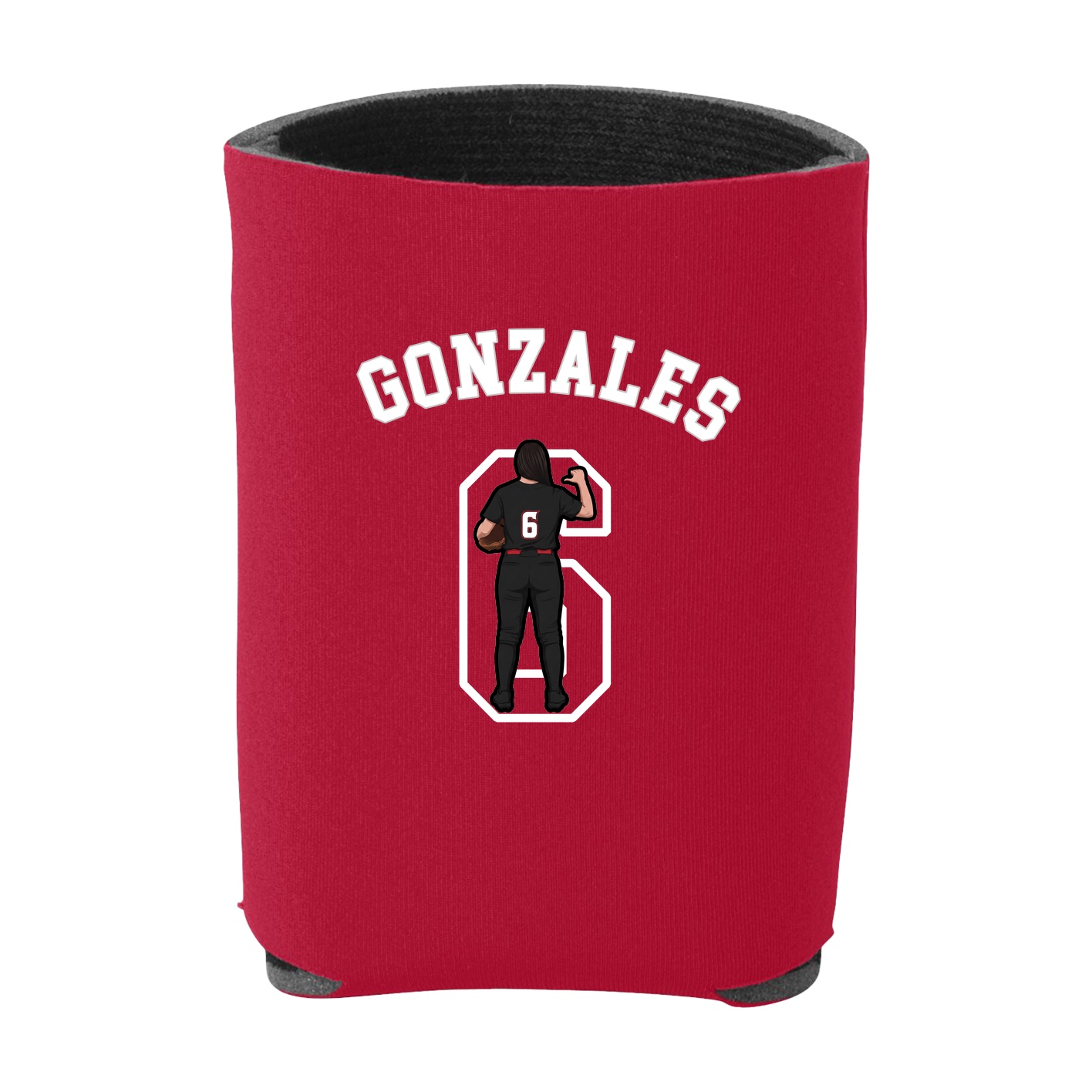 Can Holder — Shirsey Arch in Red