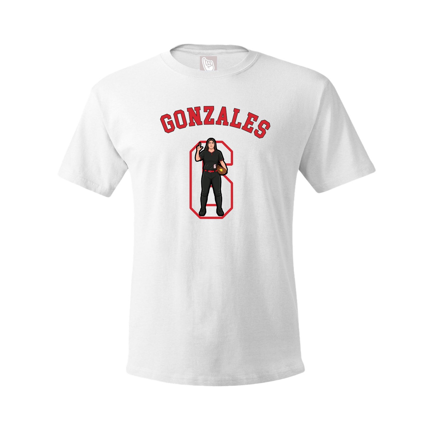 Tee — Shirsey Arch in White