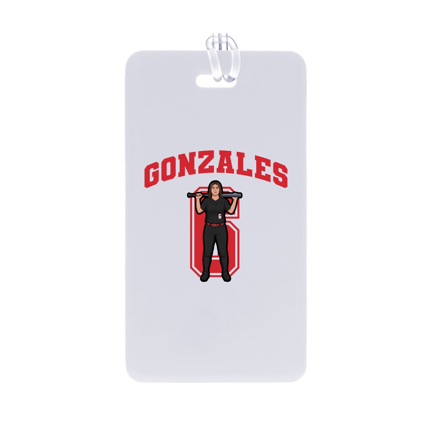 Bag Tag — Number in Classic