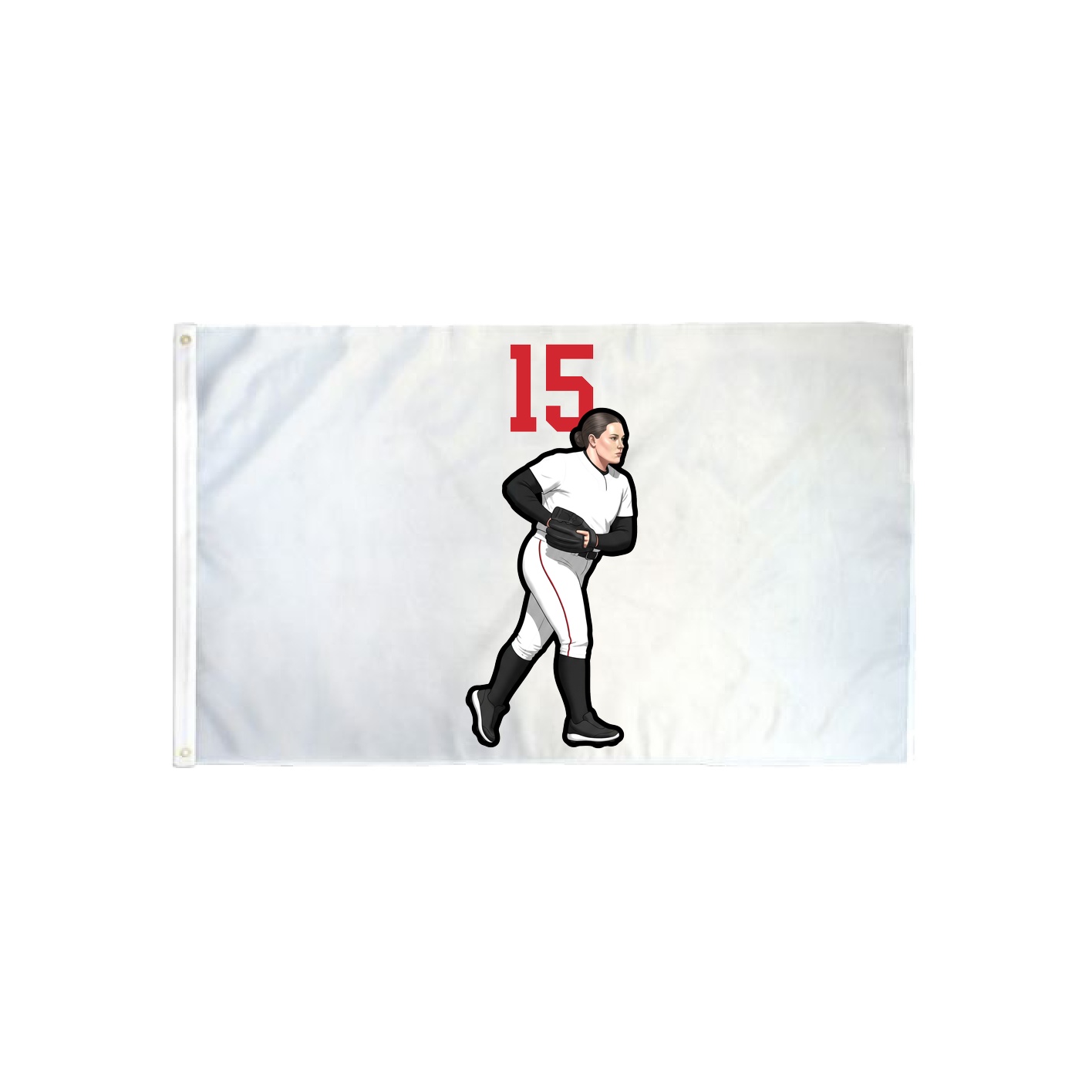 3x5 Flag — Number Top in Classic