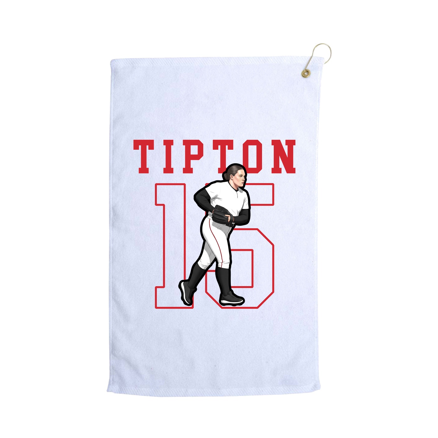 Golf Towel — Shirsey in White