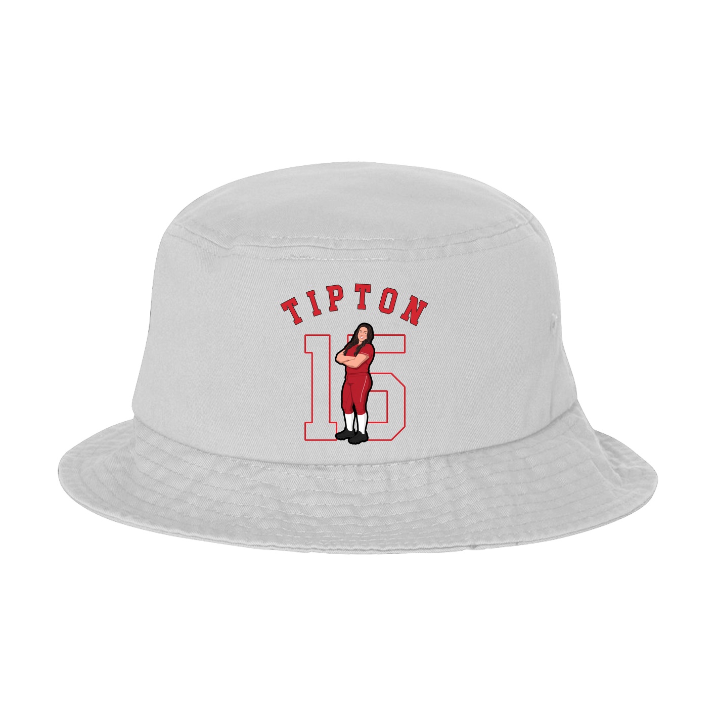 Bucket Cap — Shirsey Arch in White