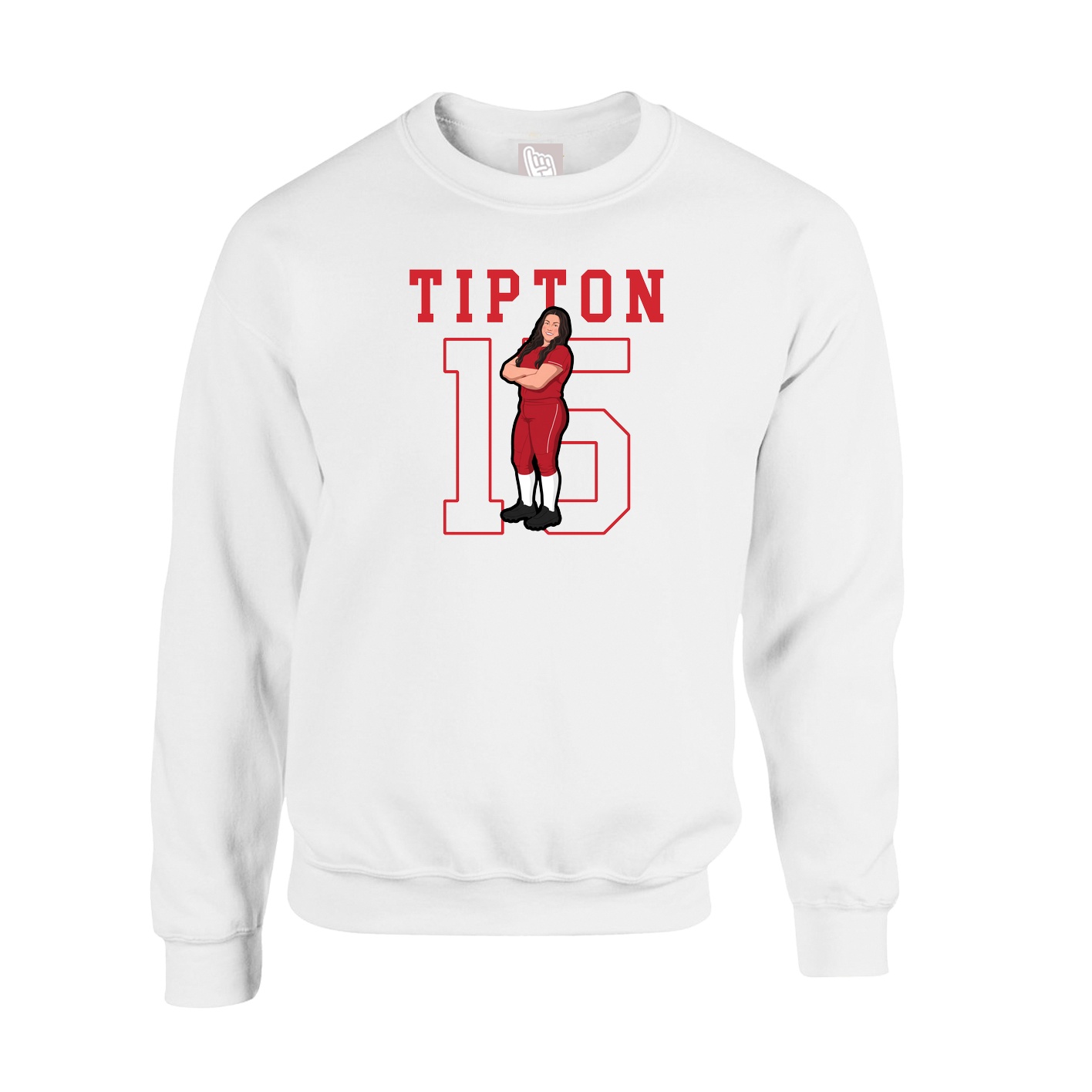 Fleece Crew — Shirsey in White