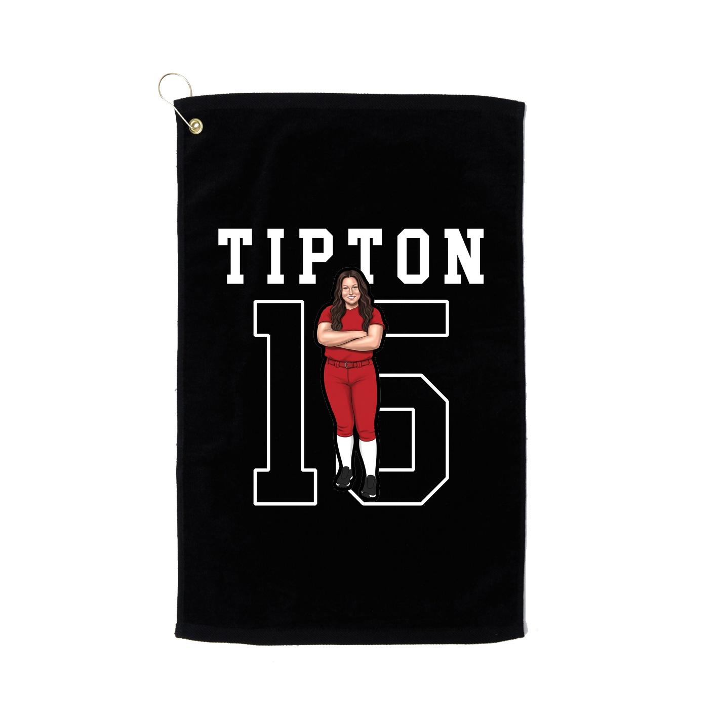 Golf Towel — Shirsey in Black