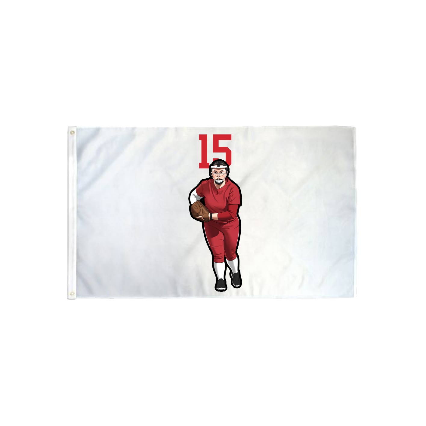 3x5 Flag — Number Top in Classic