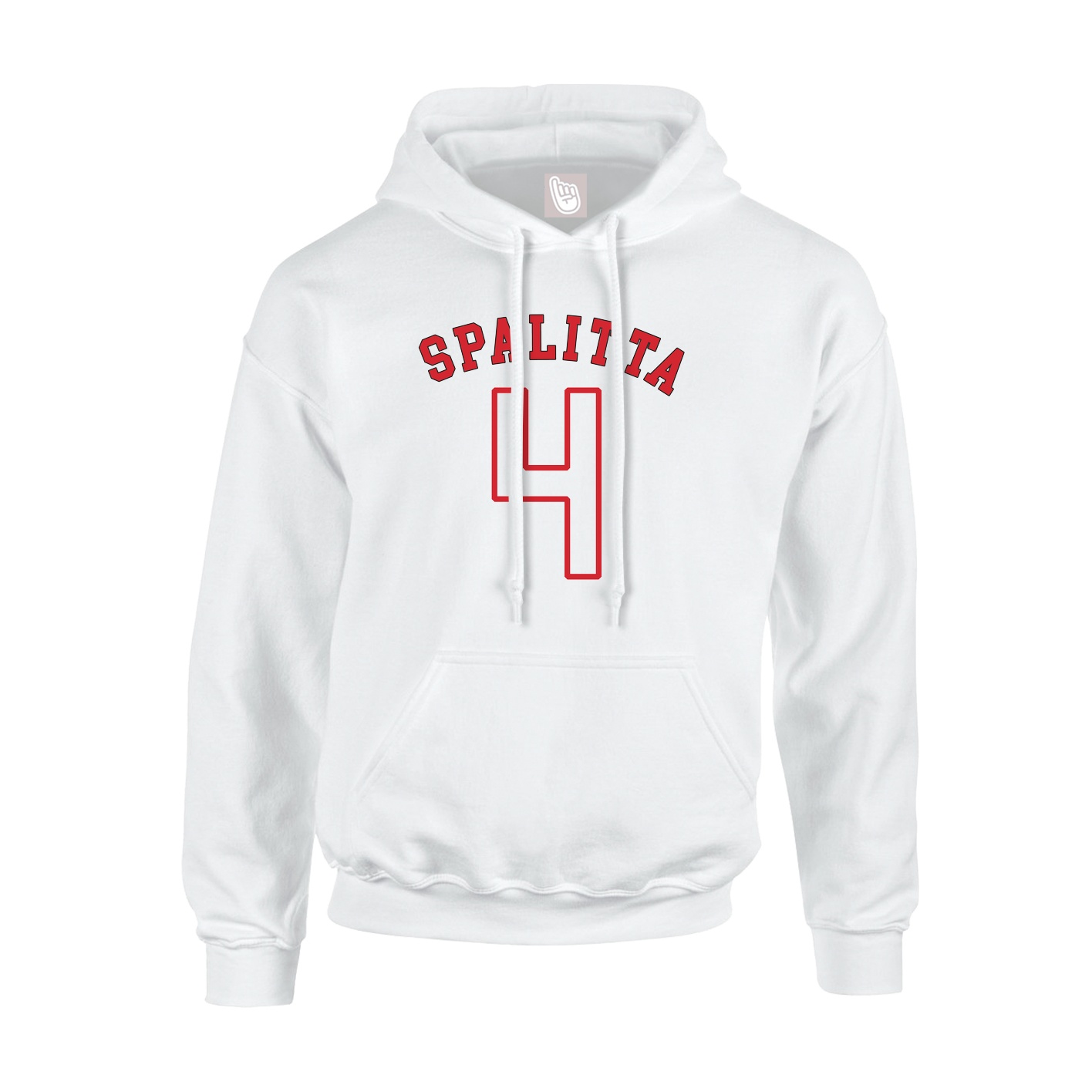 Hoodie — Shirsey Arch in White