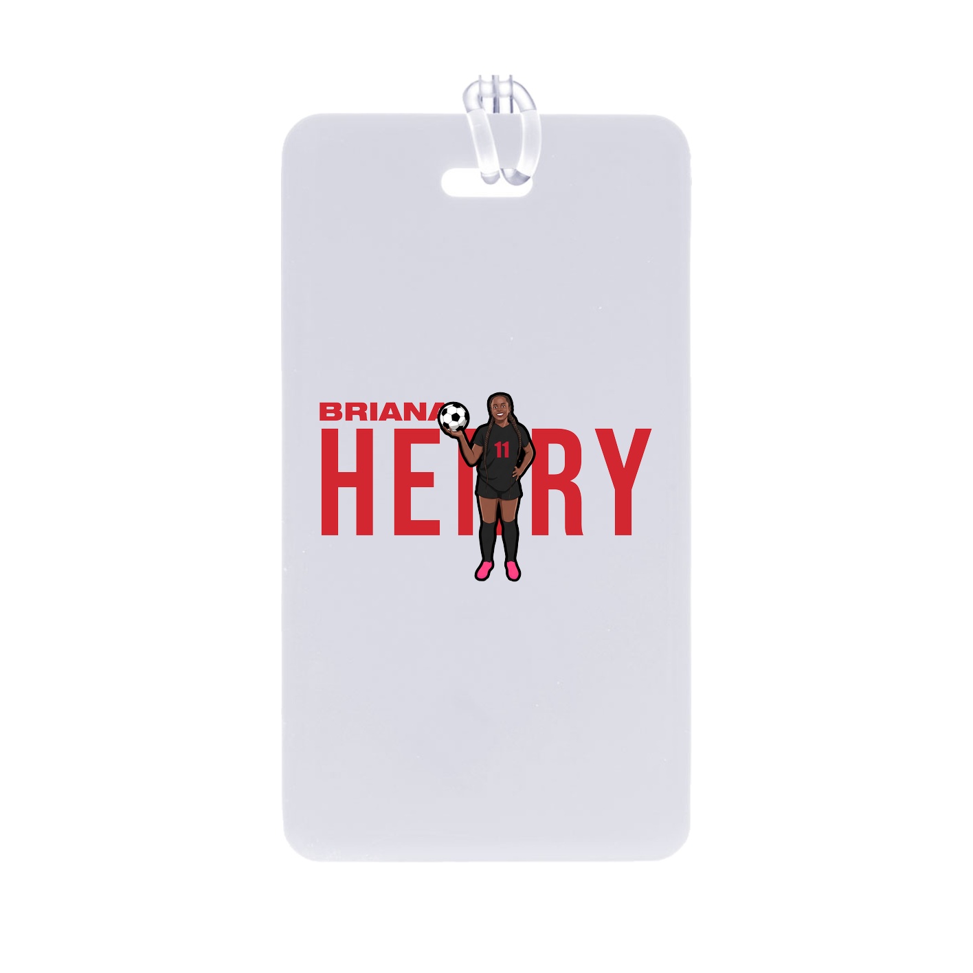Bag Tag — Player Name in Classic