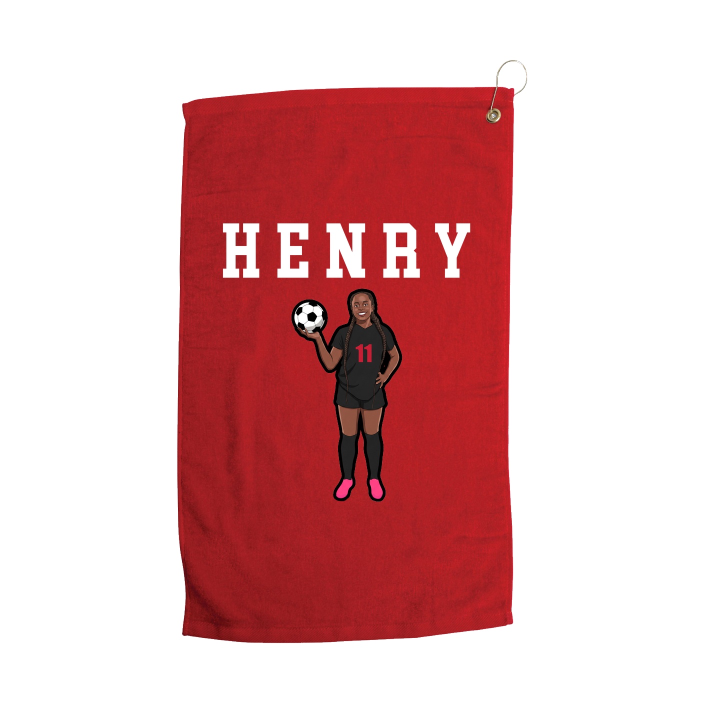 Golf Towel — Shirsey in Red