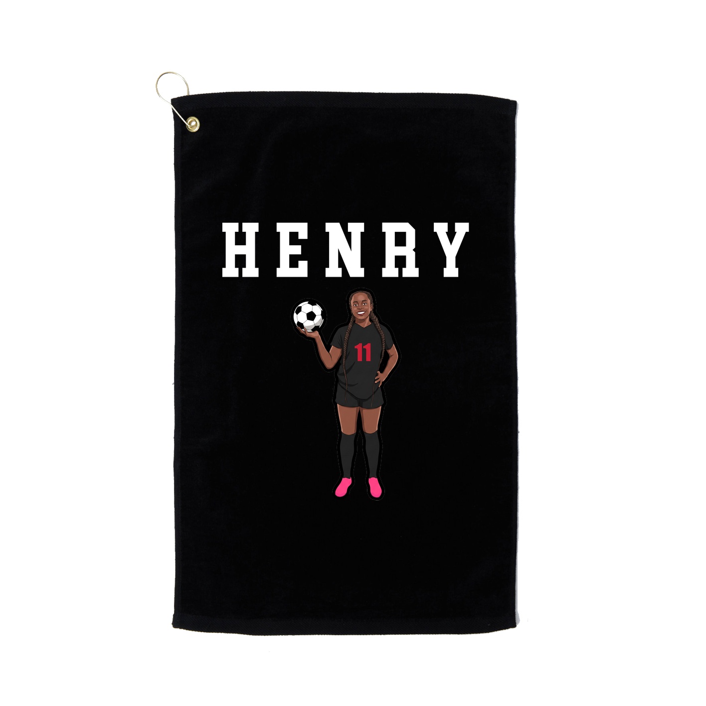 Golf Towel — Shirsey in Black