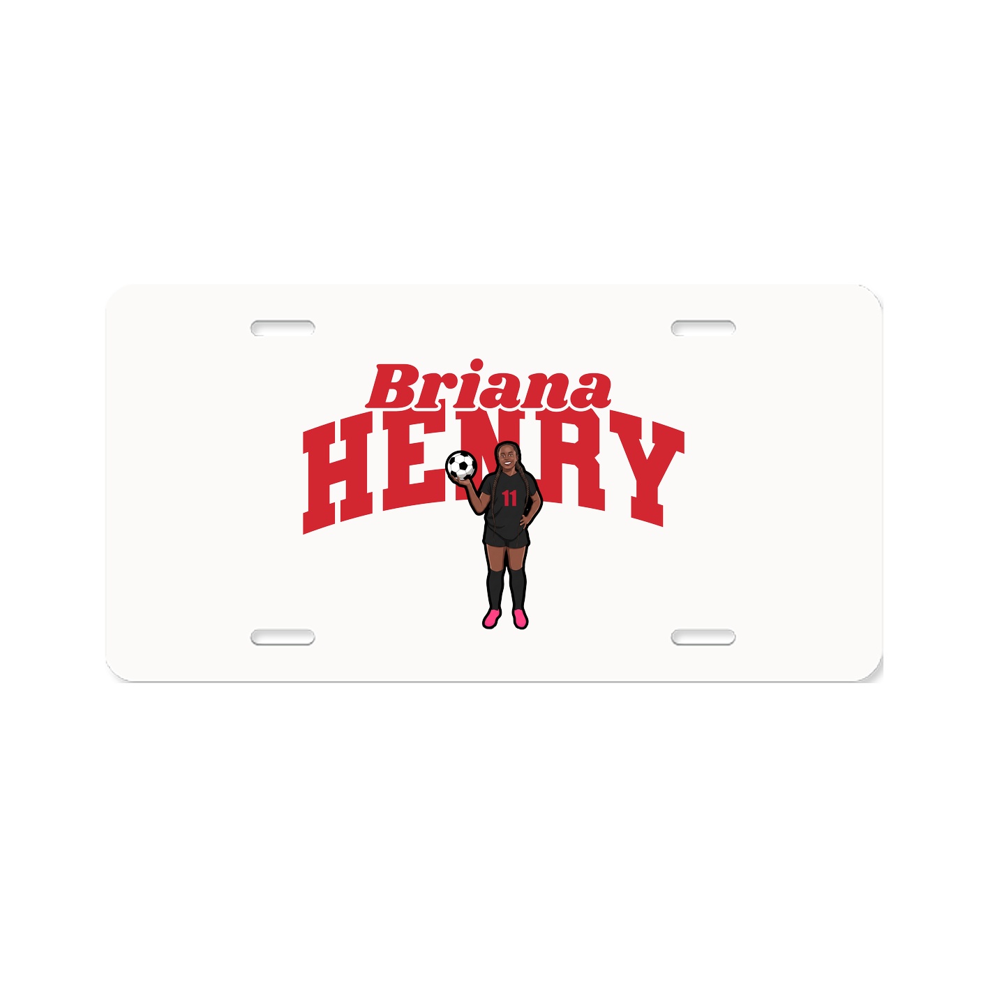 License Plate — Signature Arch in Classic
