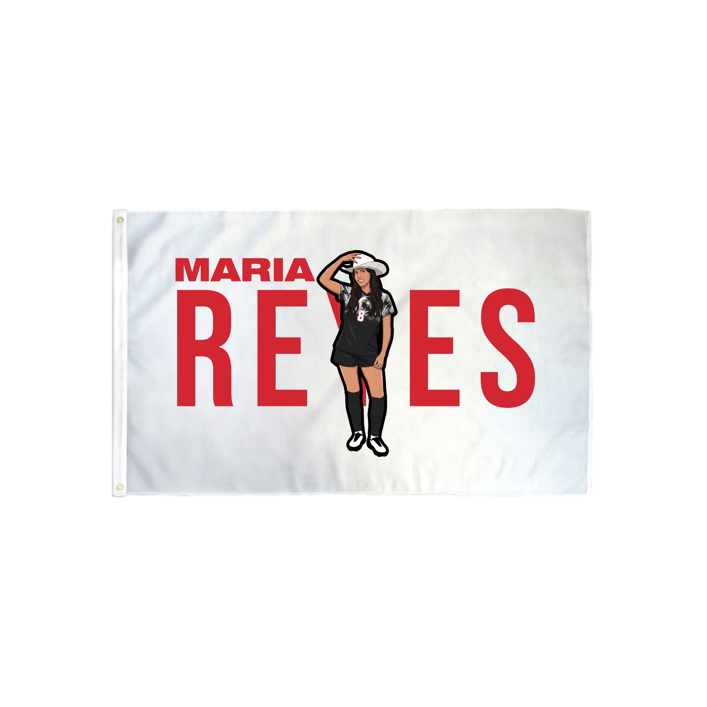 3x5 Flag — Player Name in Classic