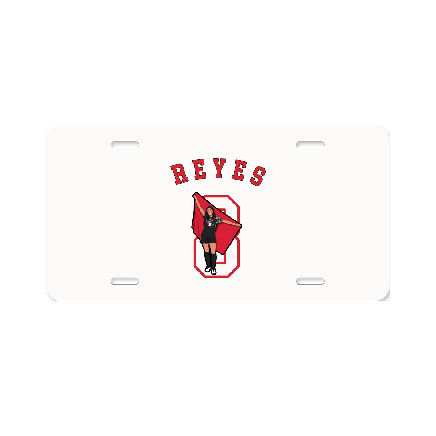 License Plate — Shirsey Arch in Classic