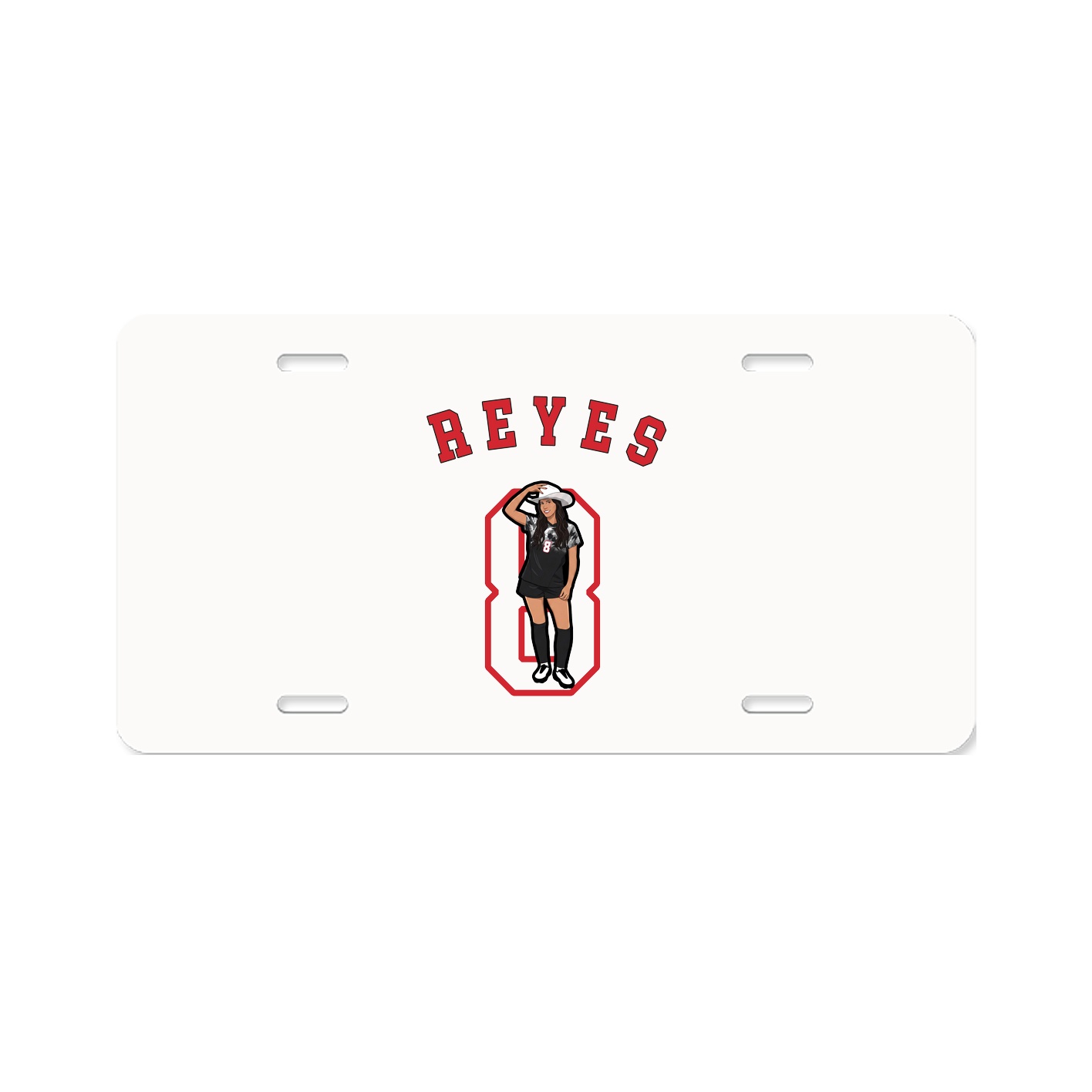 License Plate — Shirsey Arch in Classic