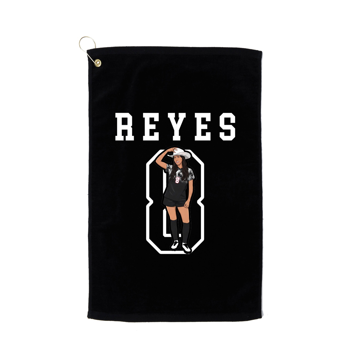 Golf Towel — Shirsey in Black