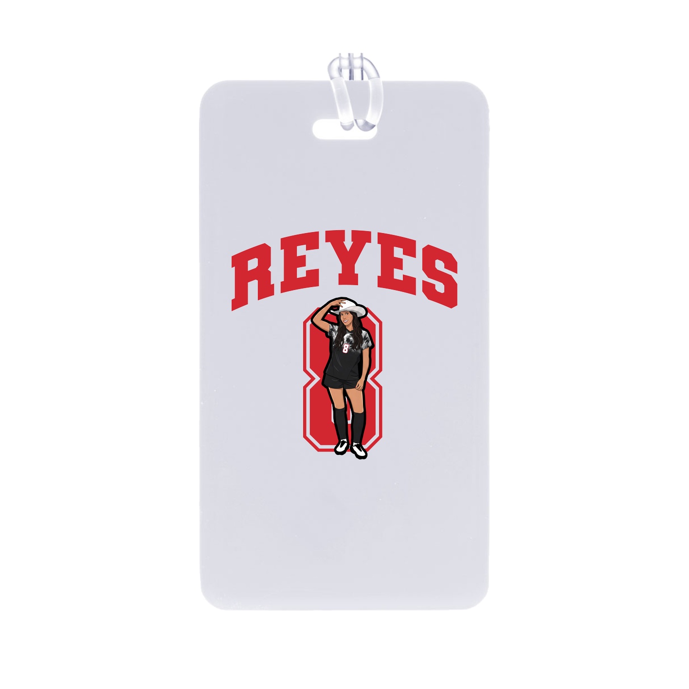 Bag Tag — Number in Classic