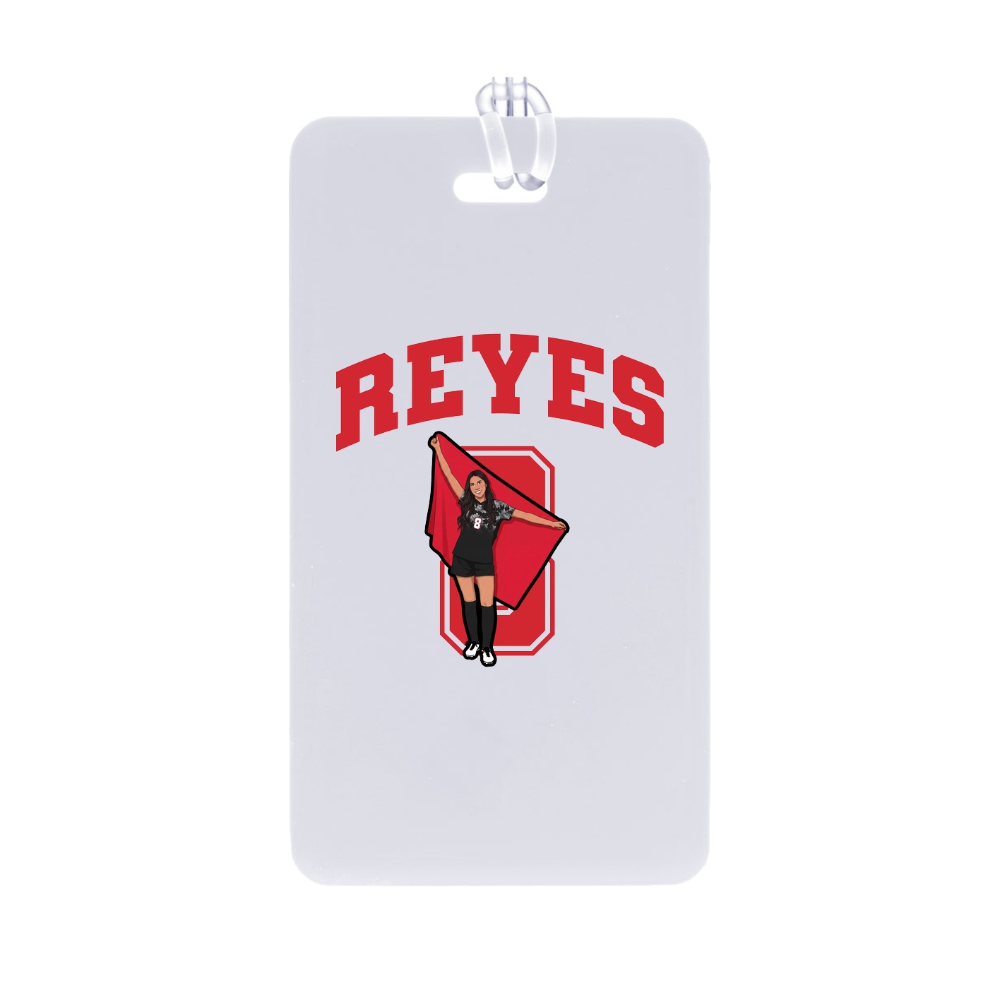 Bag Tag — Number in Classic