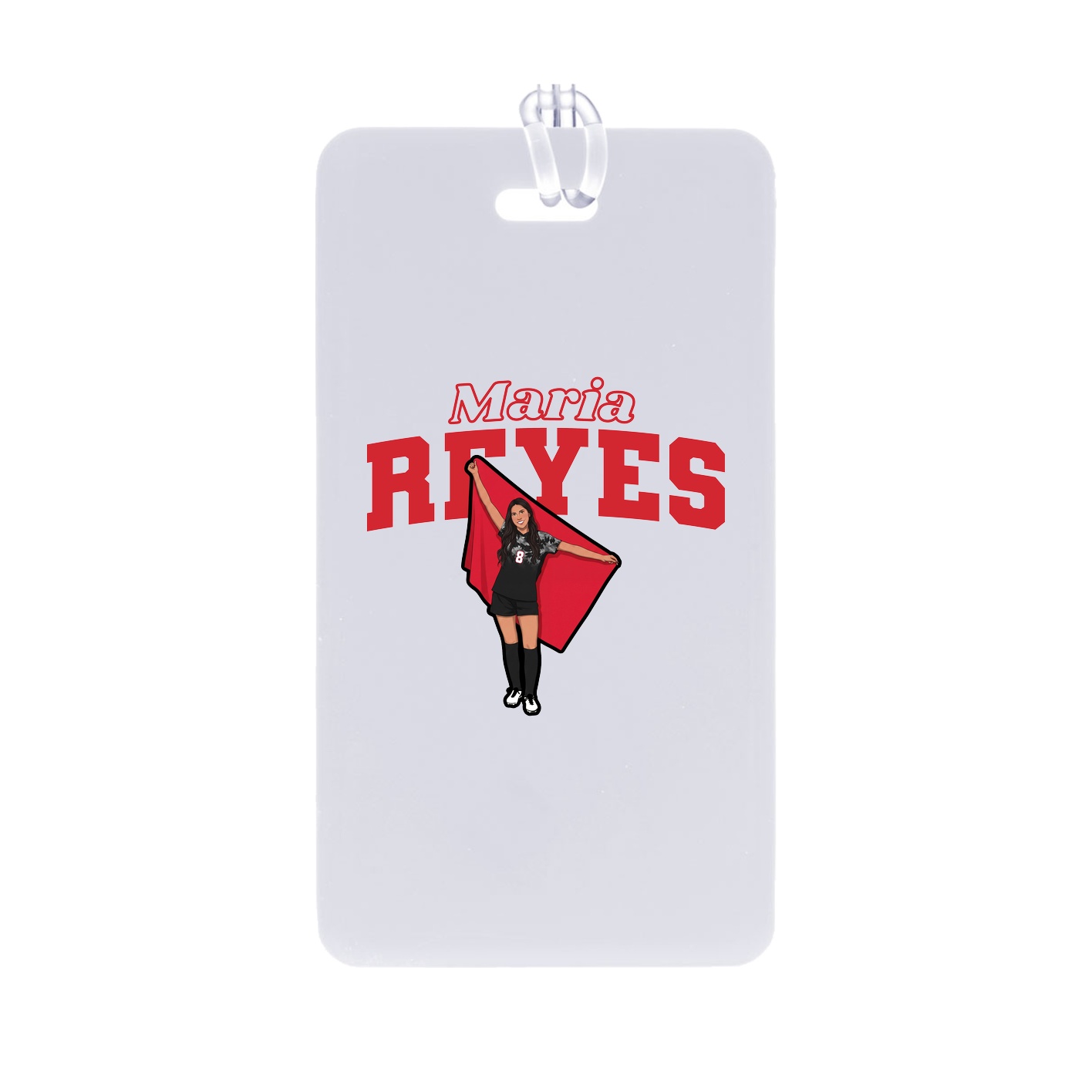 Bag Tag — Name Arch in Classic