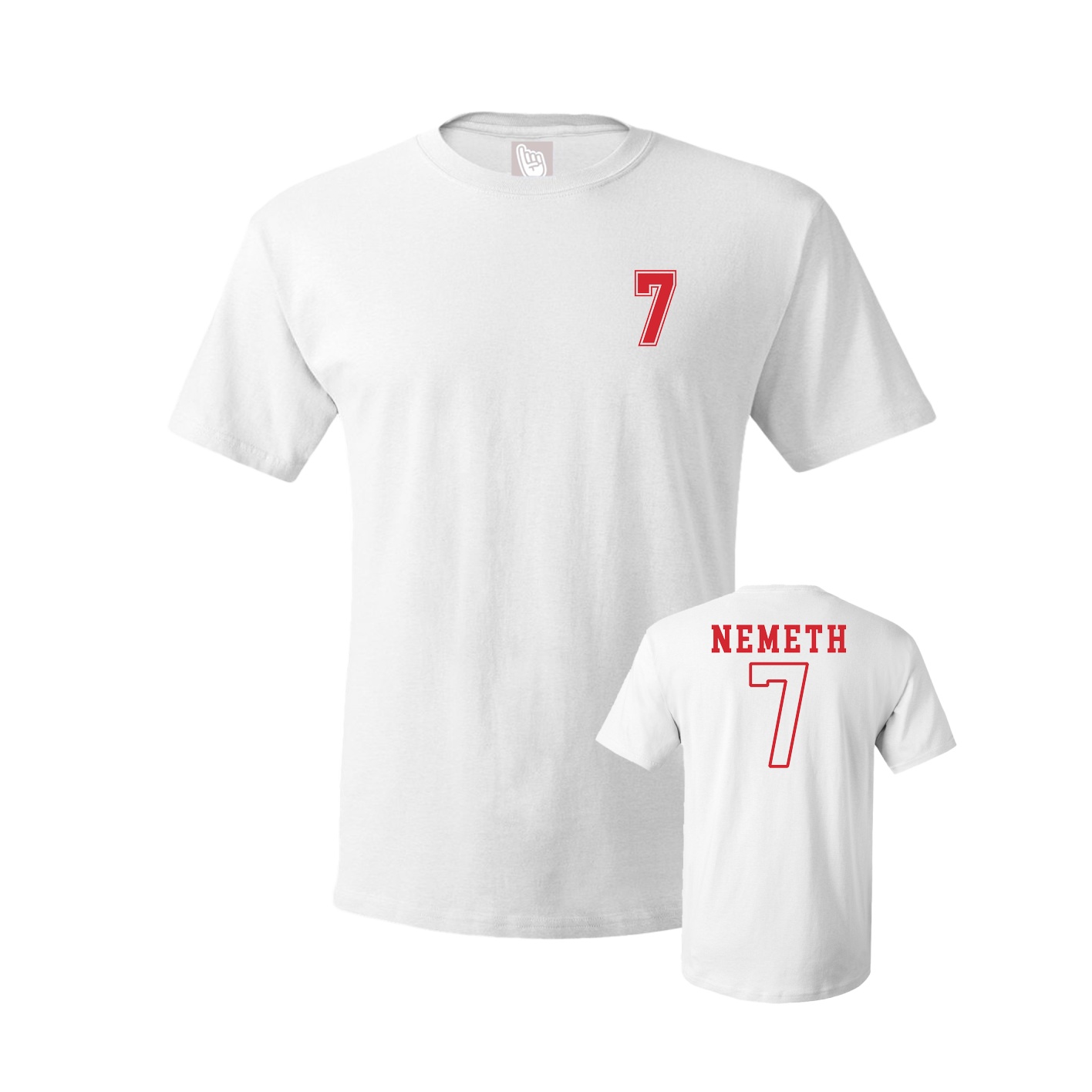 Tee — Chest Back in White