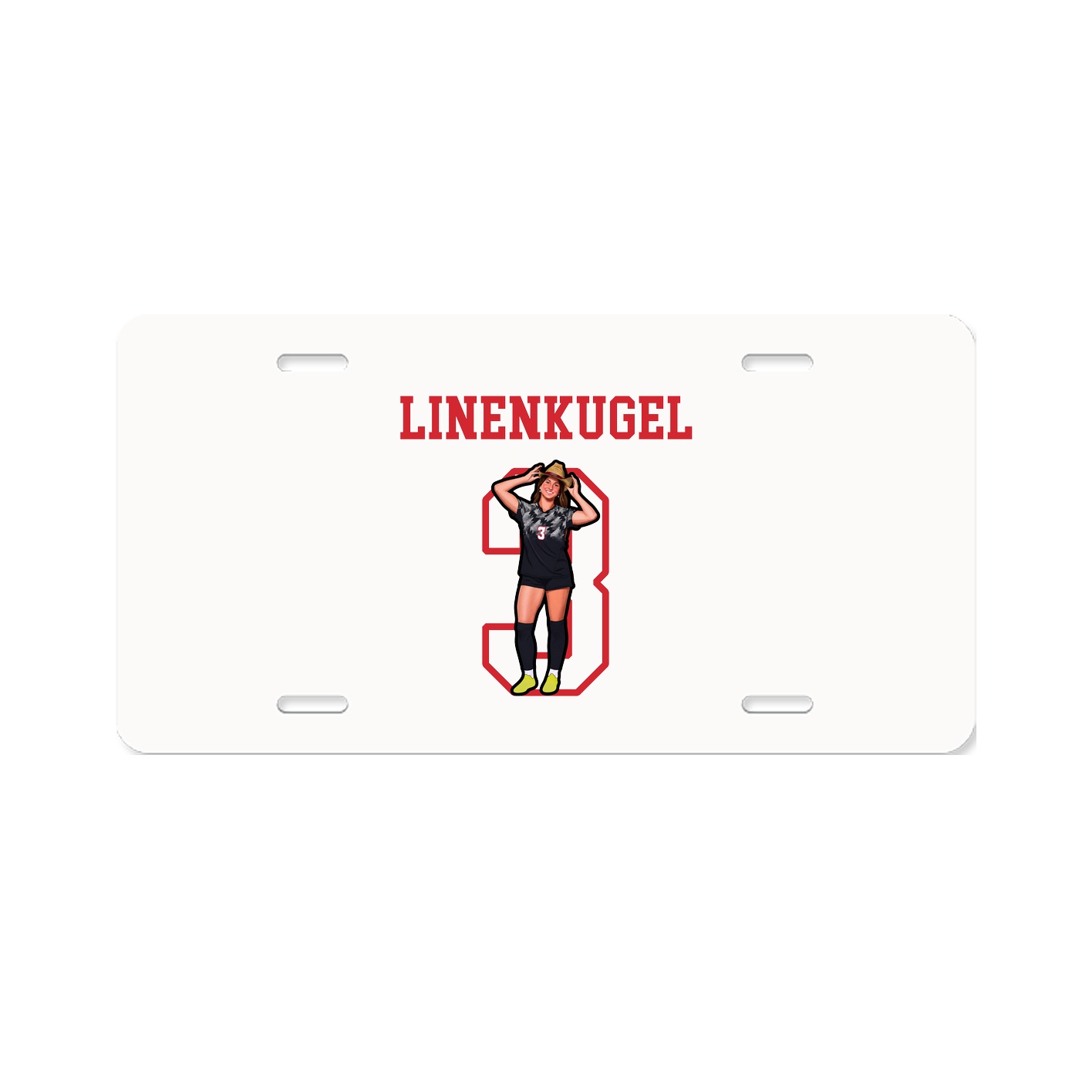 License Plate — Shirsey in Classic