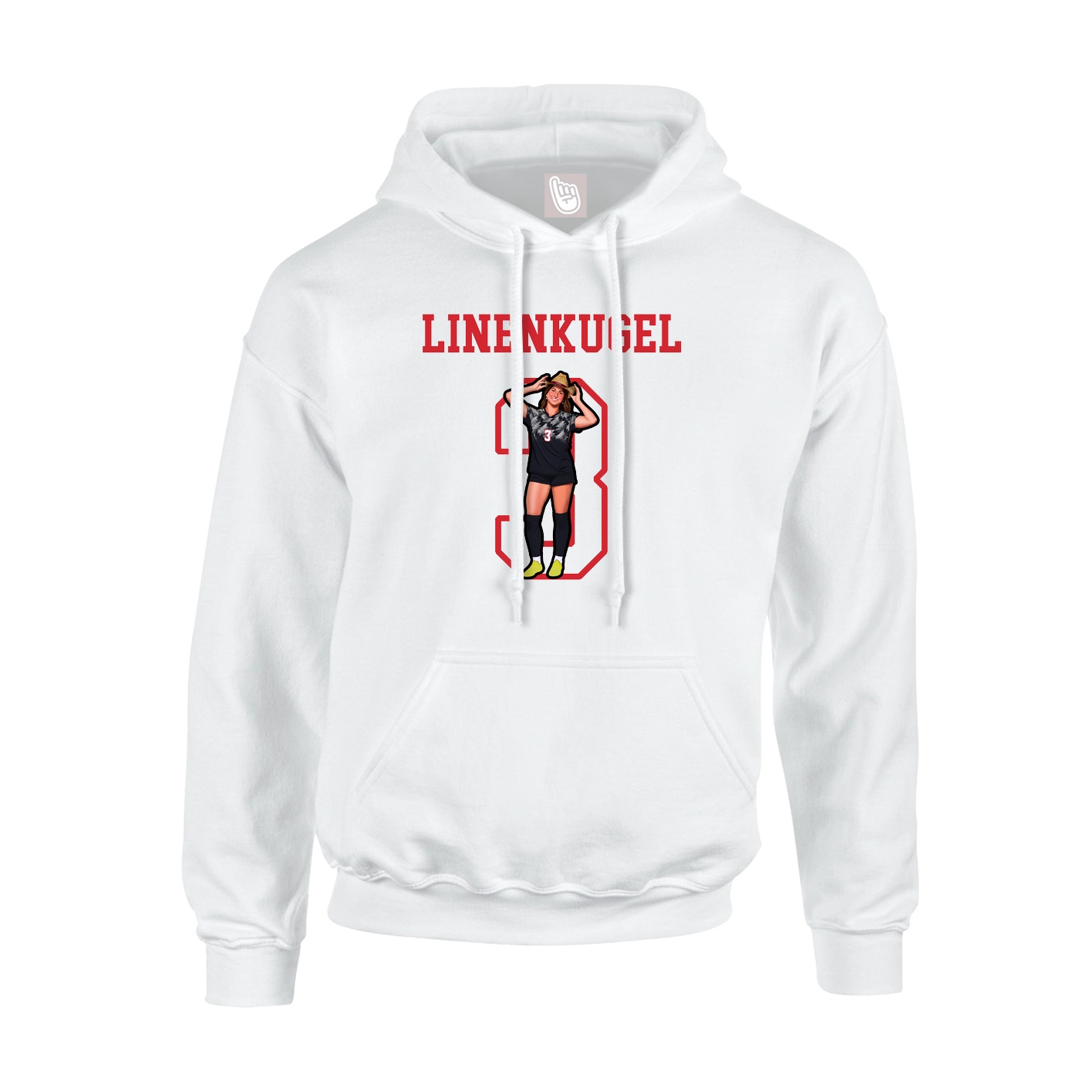 Youth Hoodie — Shirsey in White