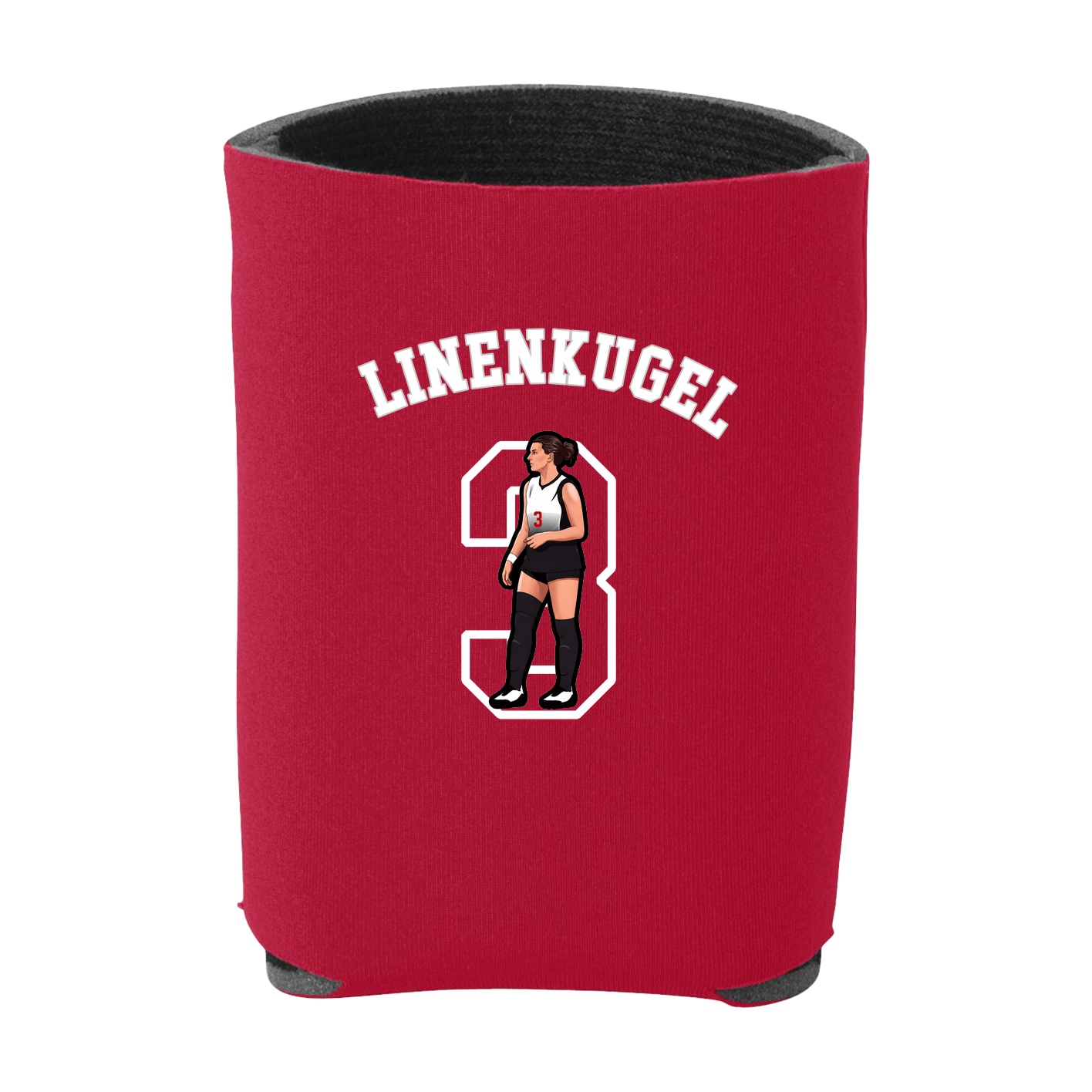 Can Holder — Shirsey Arch in Red