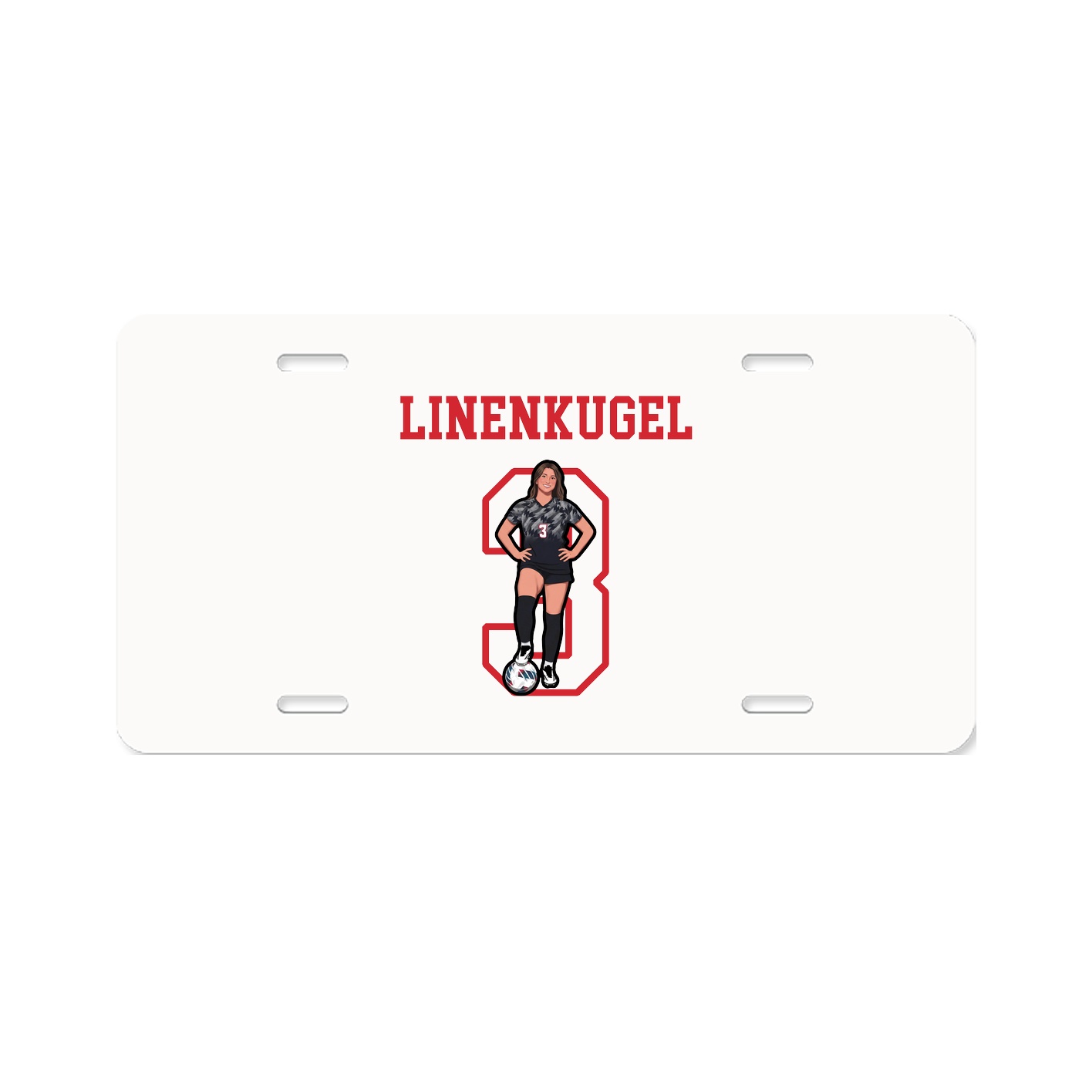 License Plate — Shirsey in Classic