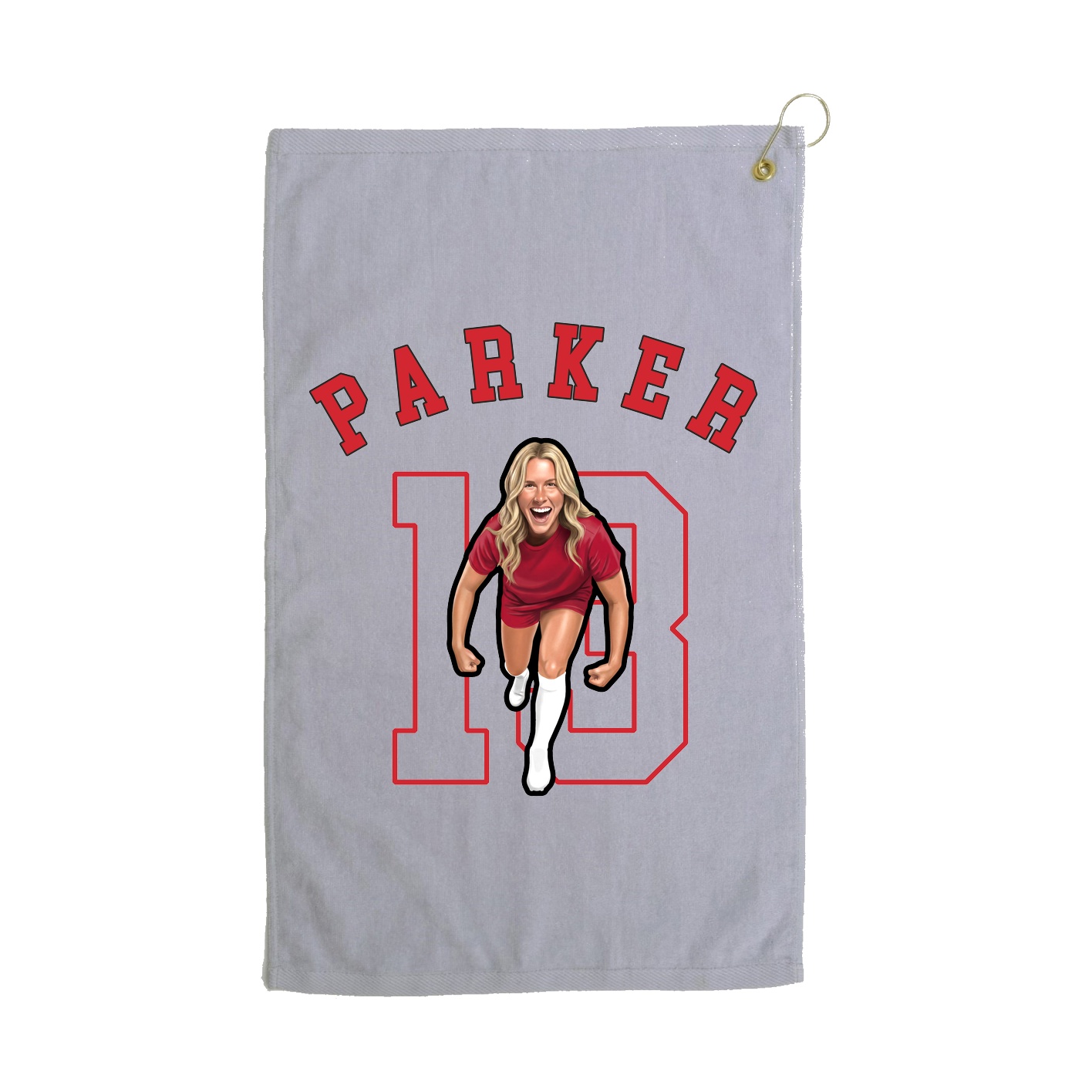 Golf Towel — Classic in Grey